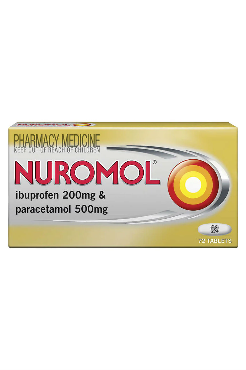 NUROMOL Tabs 72s