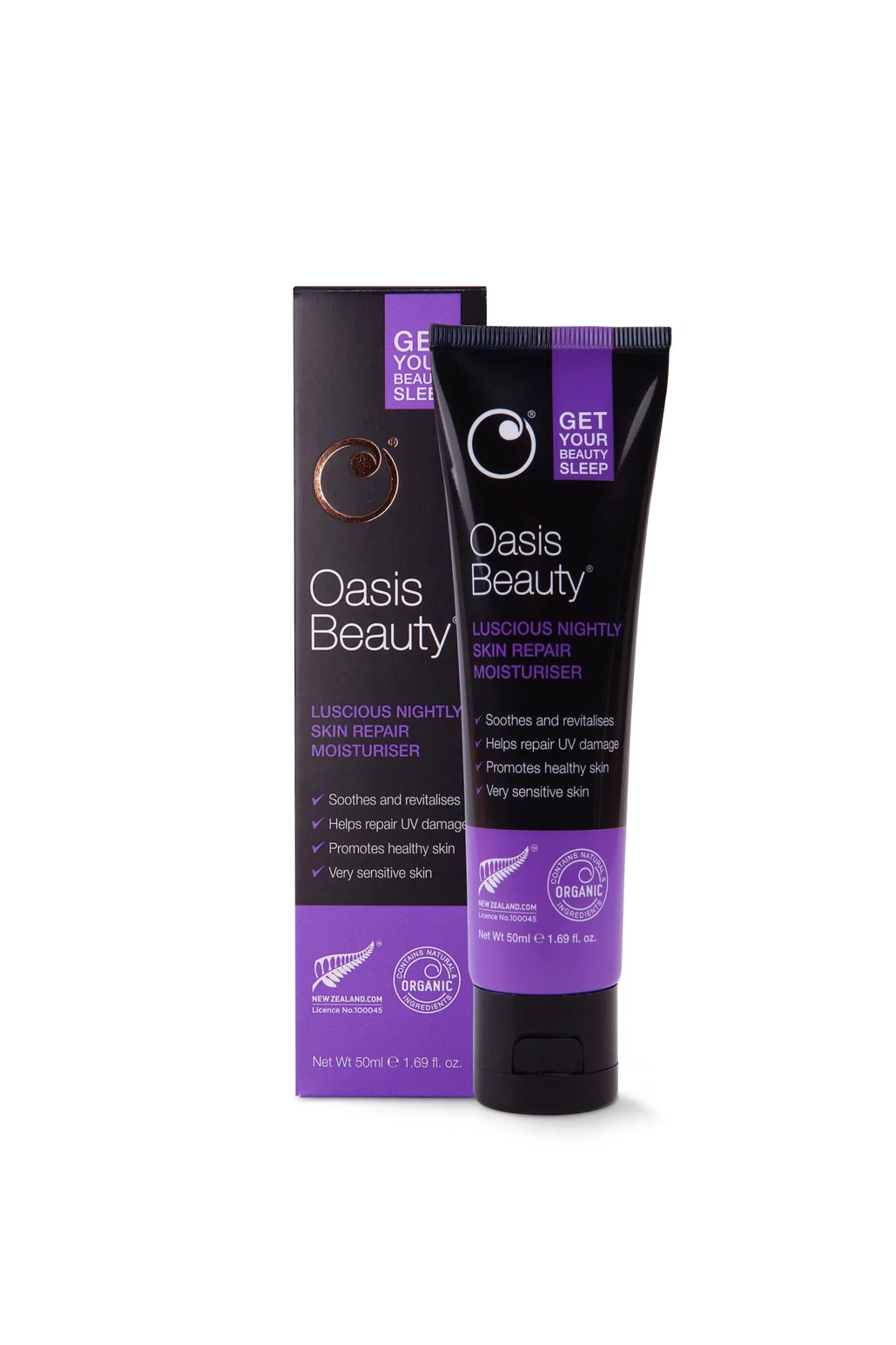 OASIS Beauty Sleep Luscious Nightly Skin Repair Cream 50ml