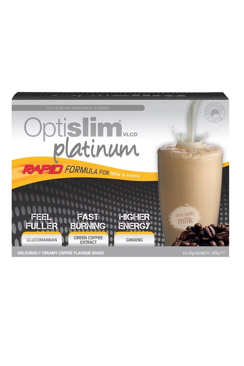 Optislim VLCD Platinum Shake Coffee 25g x 21