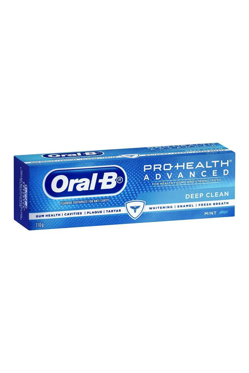 ORAL B Advanced Deep Clean Toothpaste 110g