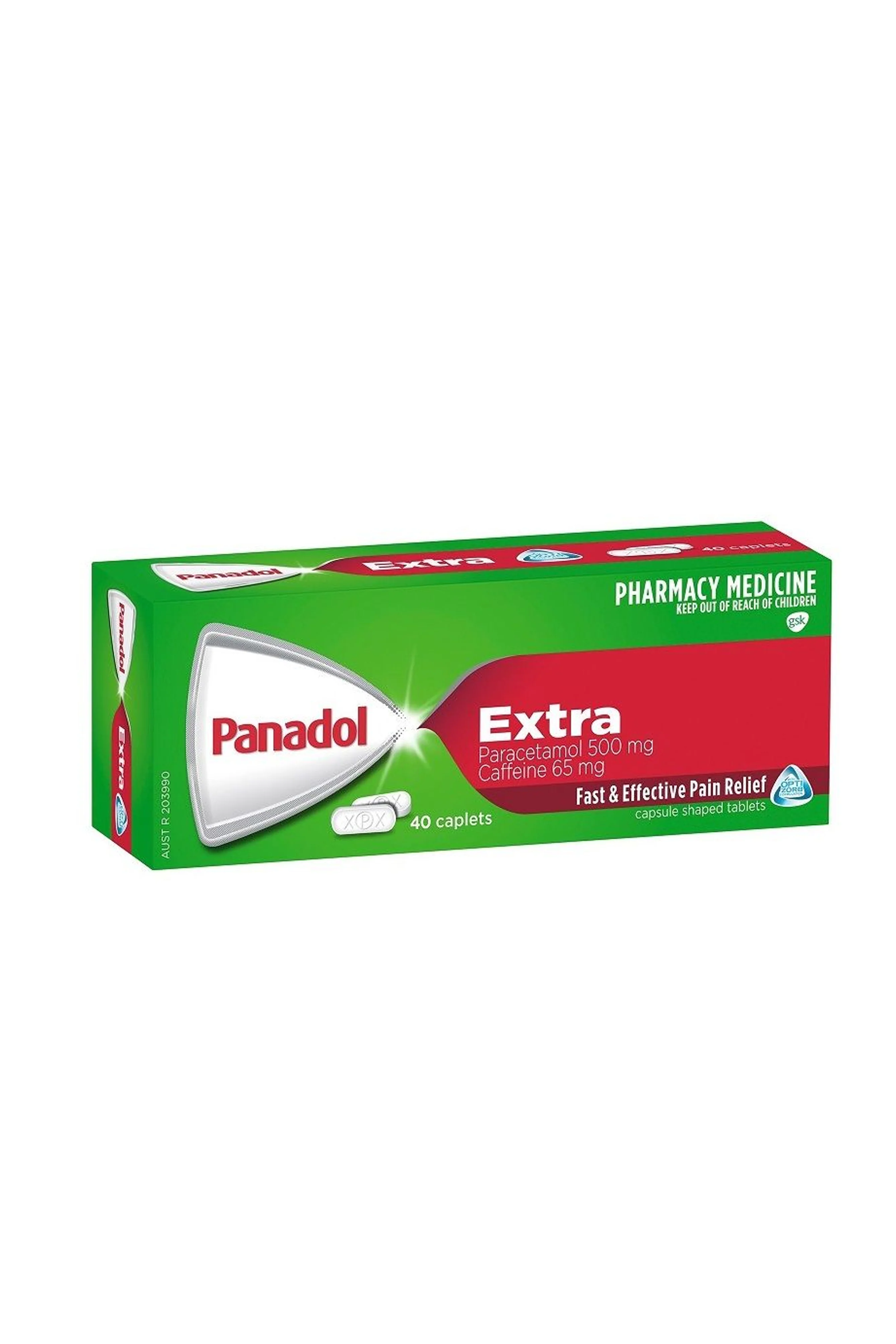 PANADOL Optizorb Extra Caplets 40s