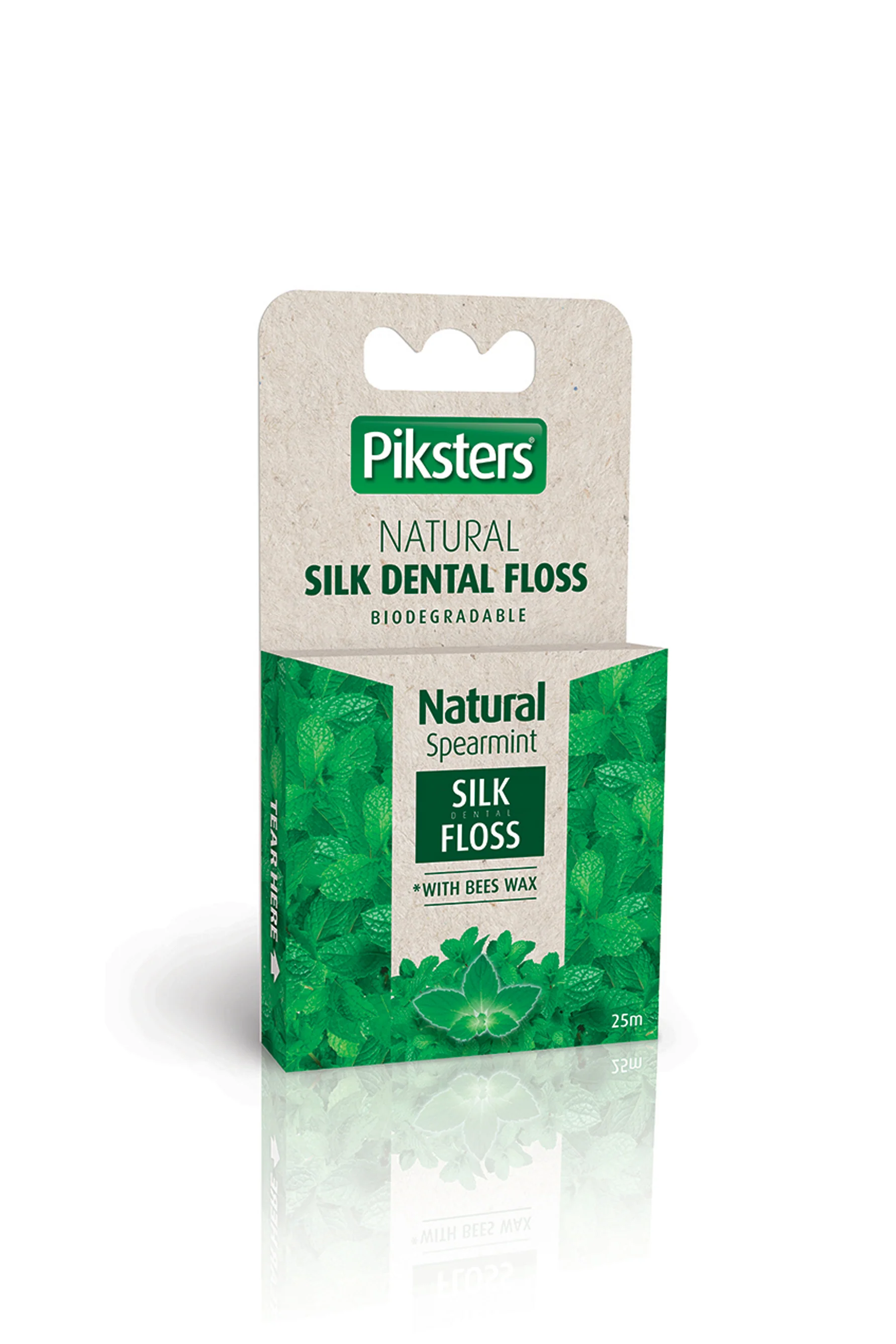 PIKSTERS Silk Dental Floss Spearmint 25m
