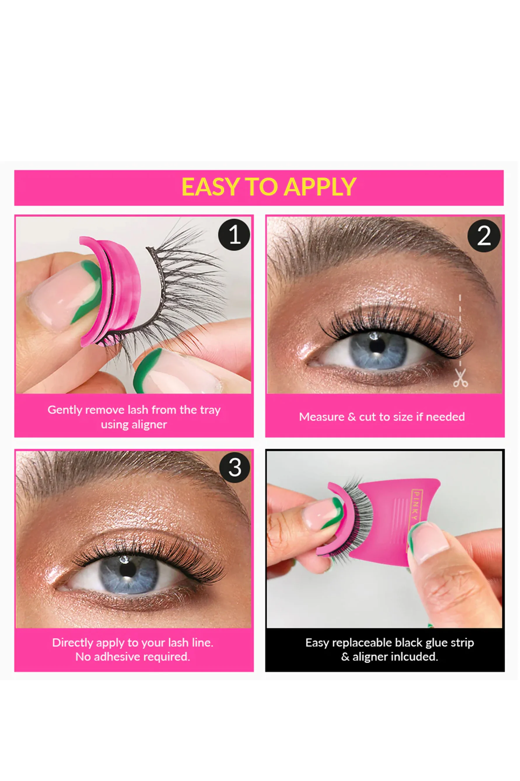 PINKY GOAT PreGlued Sada Lash - Image 2