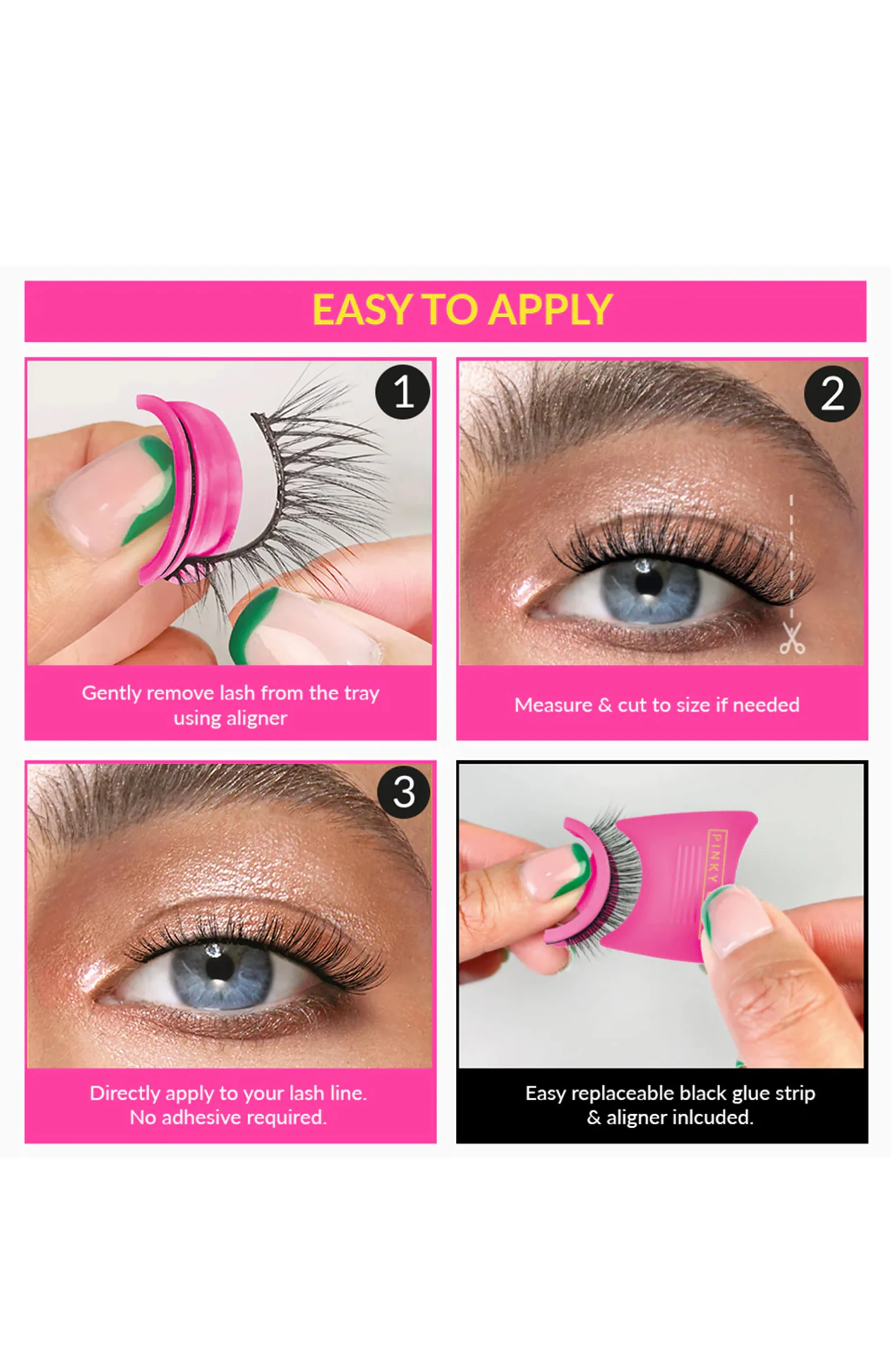 PINKY GOAT PreGlued Violet Lash - Image 3