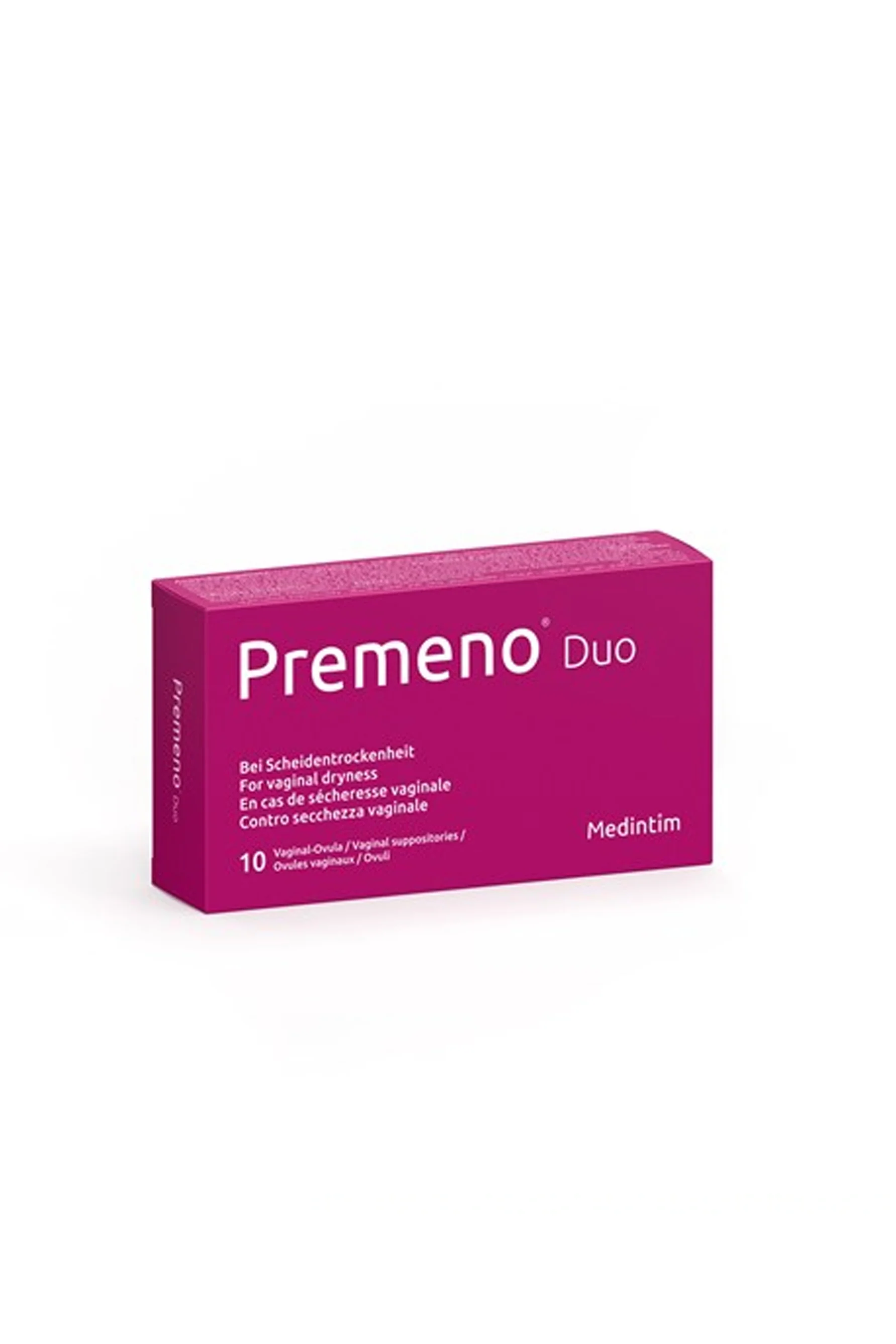 PREMENO Duo Vaginal Ovules 10pk