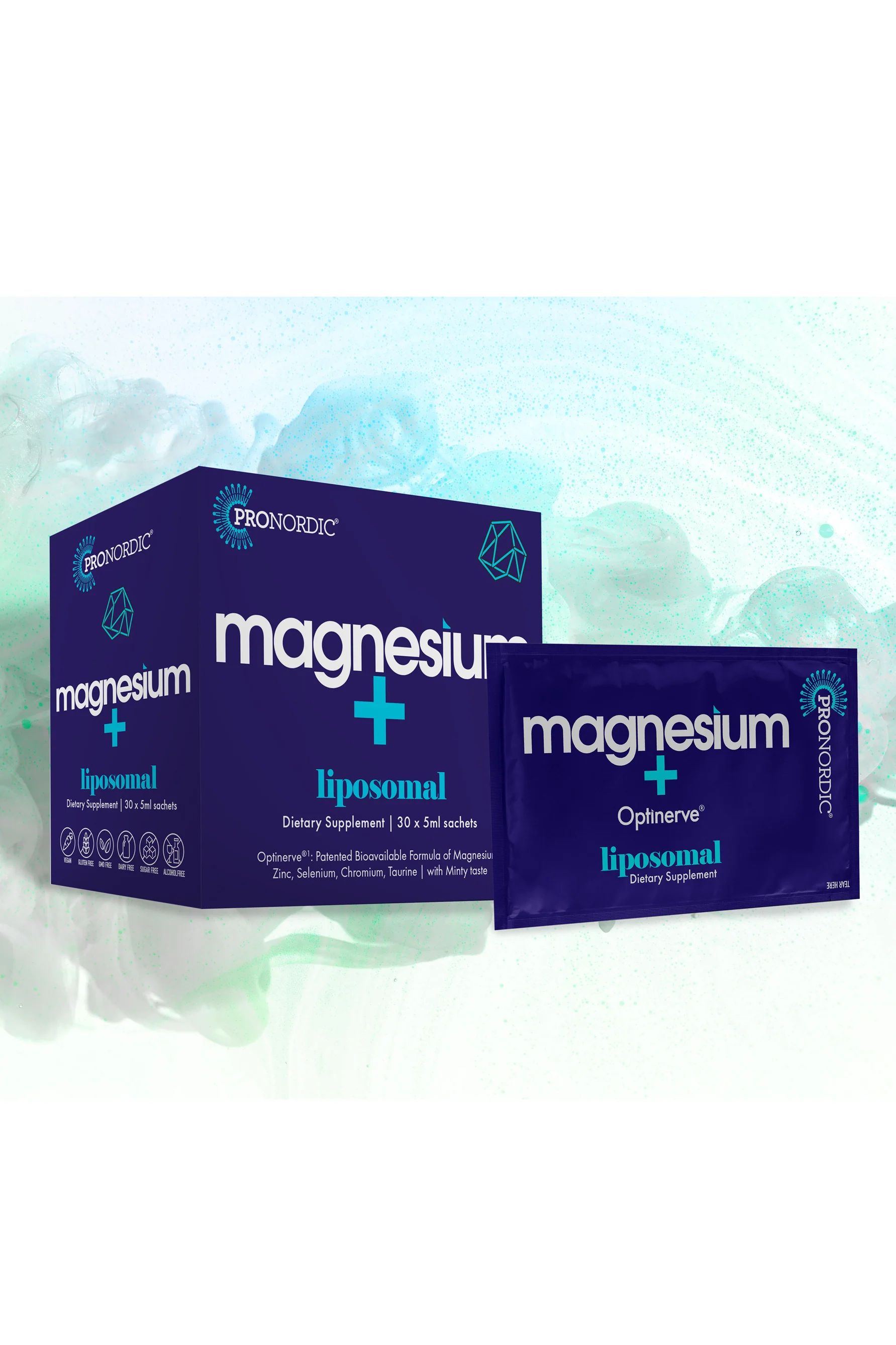 ProNordic Liposomal Magnesium+ Optinerve® 30 Sachet