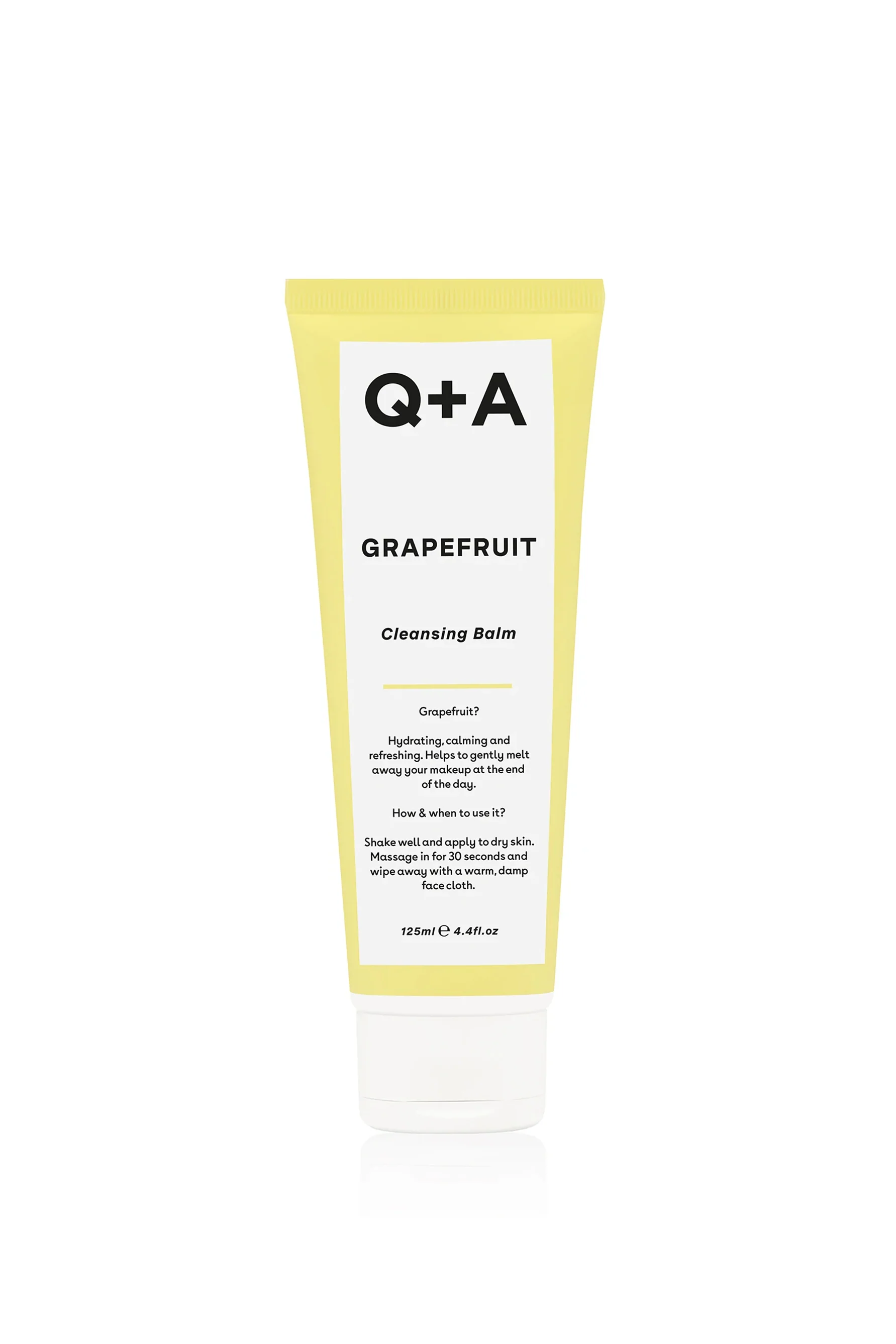 Q+A Grapefruit Cleansing Balm 125ml