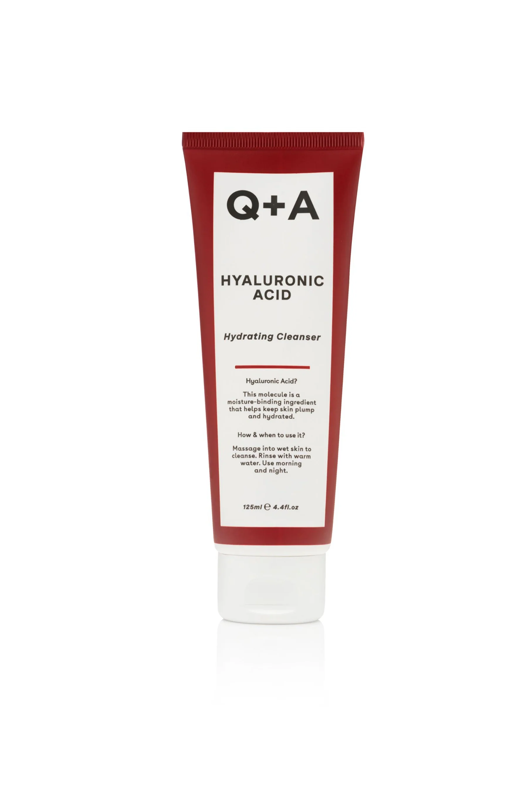 Q+A Hyaluronic Acid Gel Cleanser 125ml
