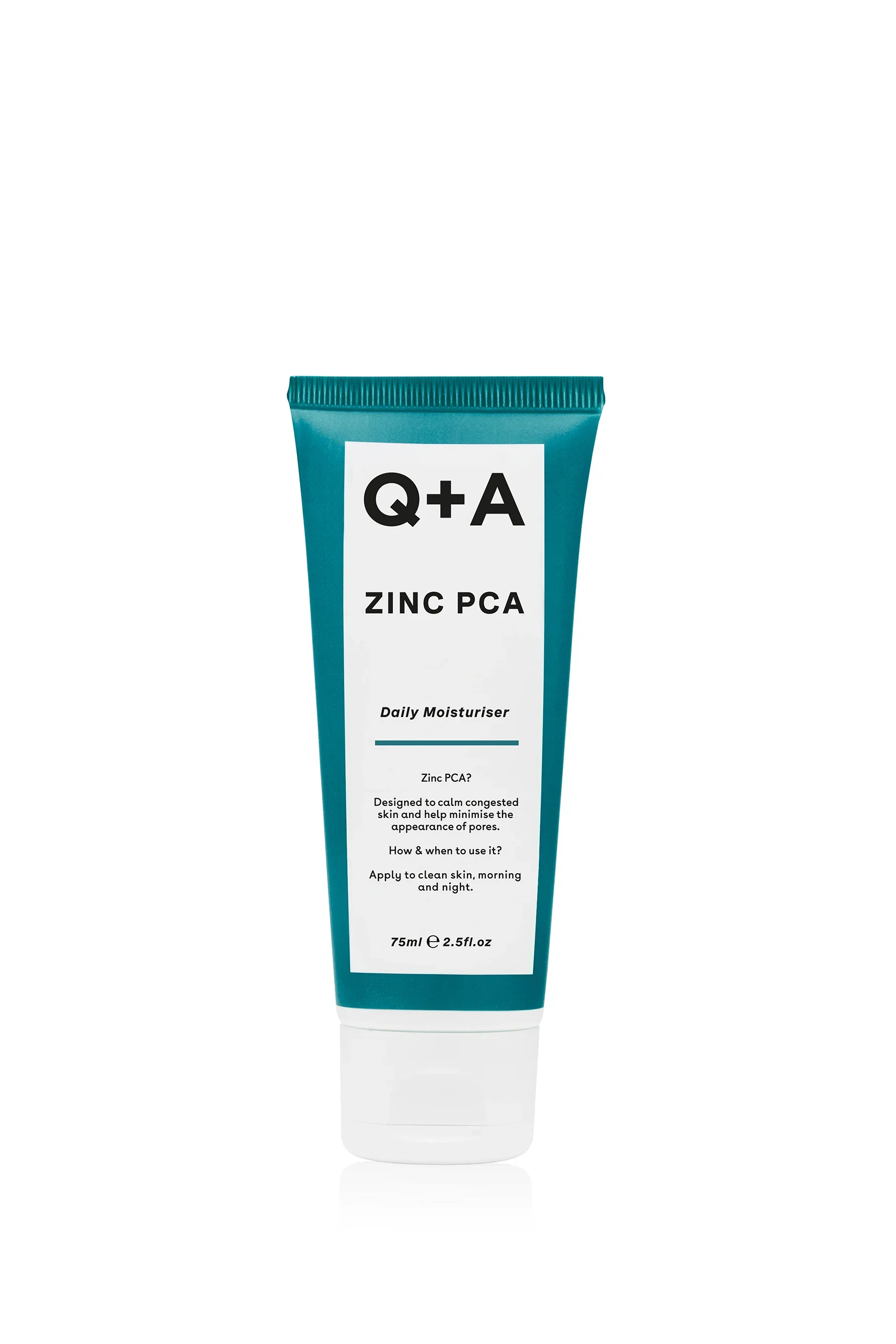 Q+A Zinc PCA Moisturiser 75ml