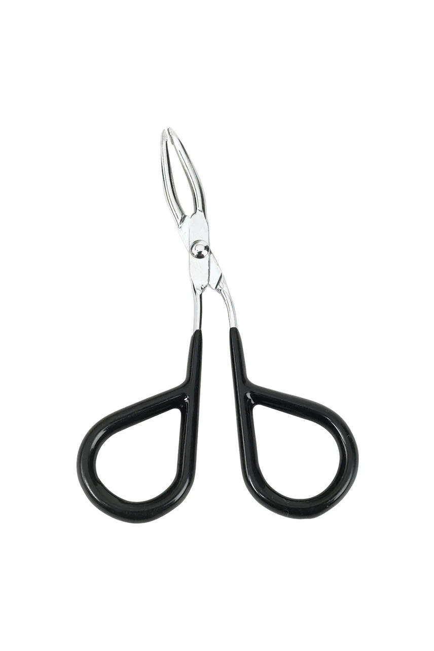 QVS 10-1026 Scissor Tweezer Slant Tip
