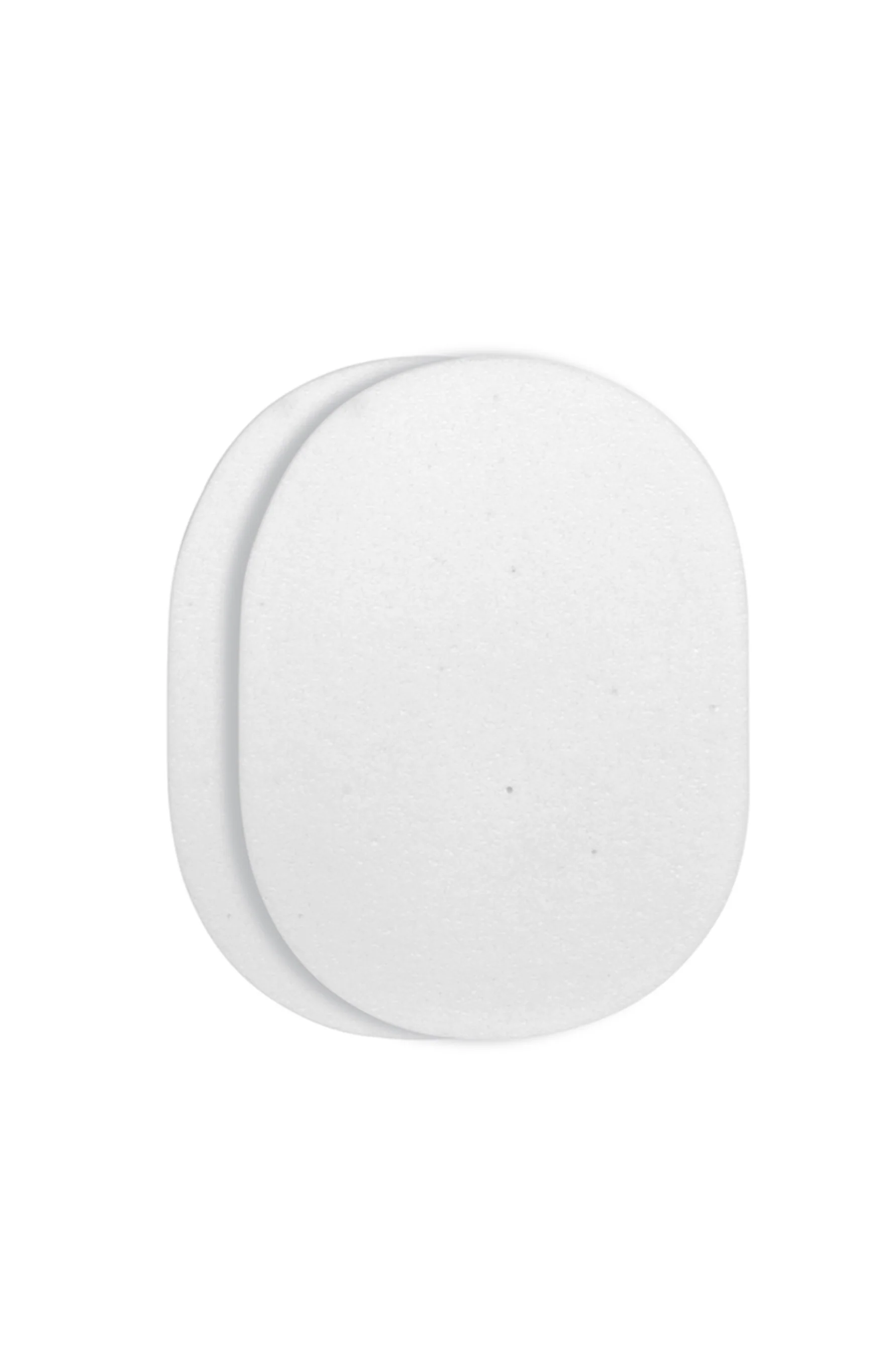 QVS 10-1082 Oval Cleansing Sponges Oval Pack of 2