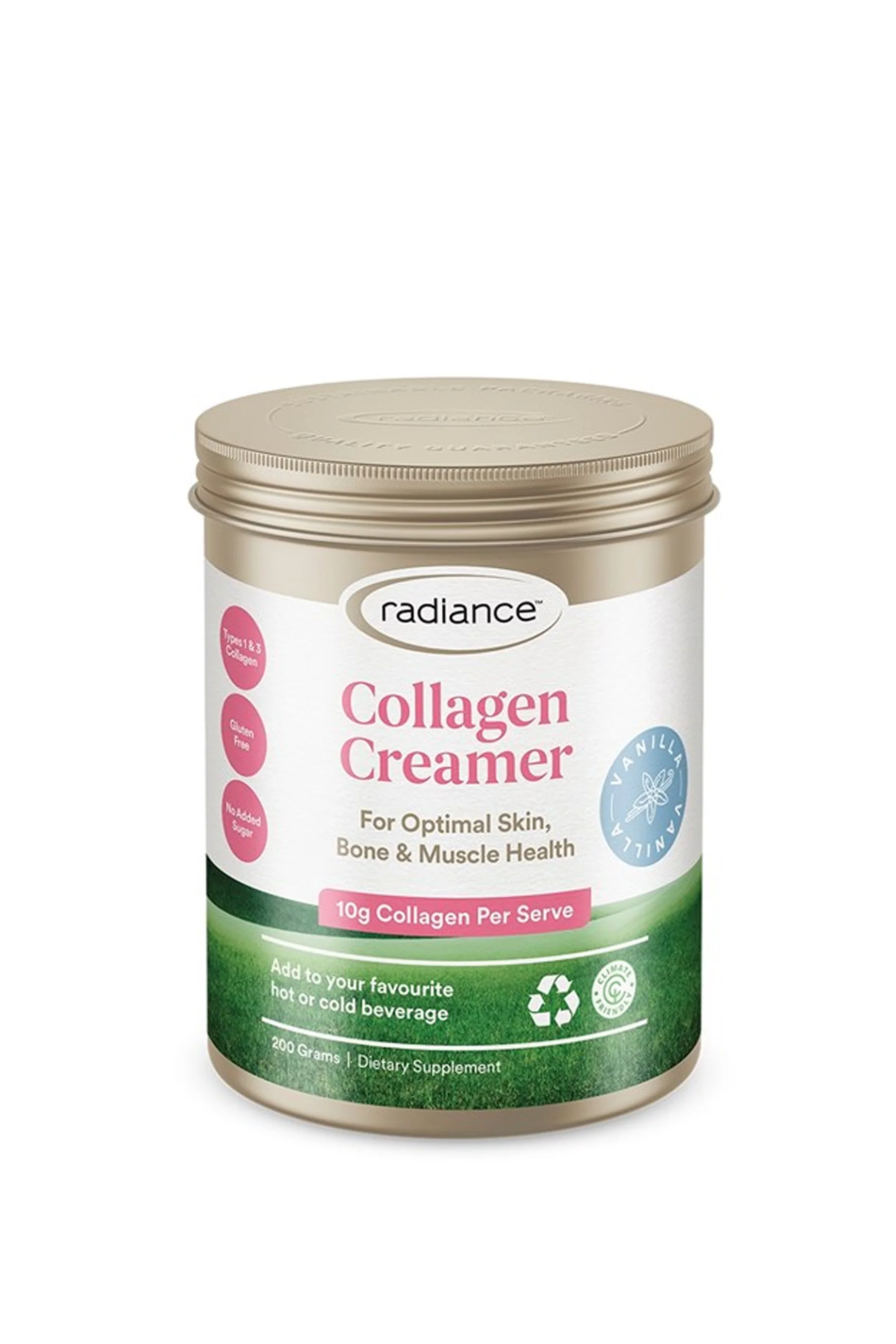 RADIANCE Collagen Creamer Vanilla 200g