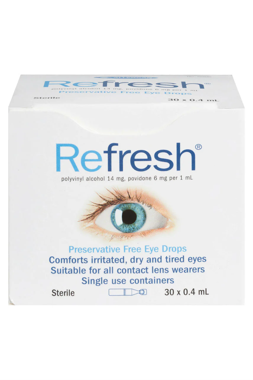 REFRESH Eye Drops 30 X 0.4ml