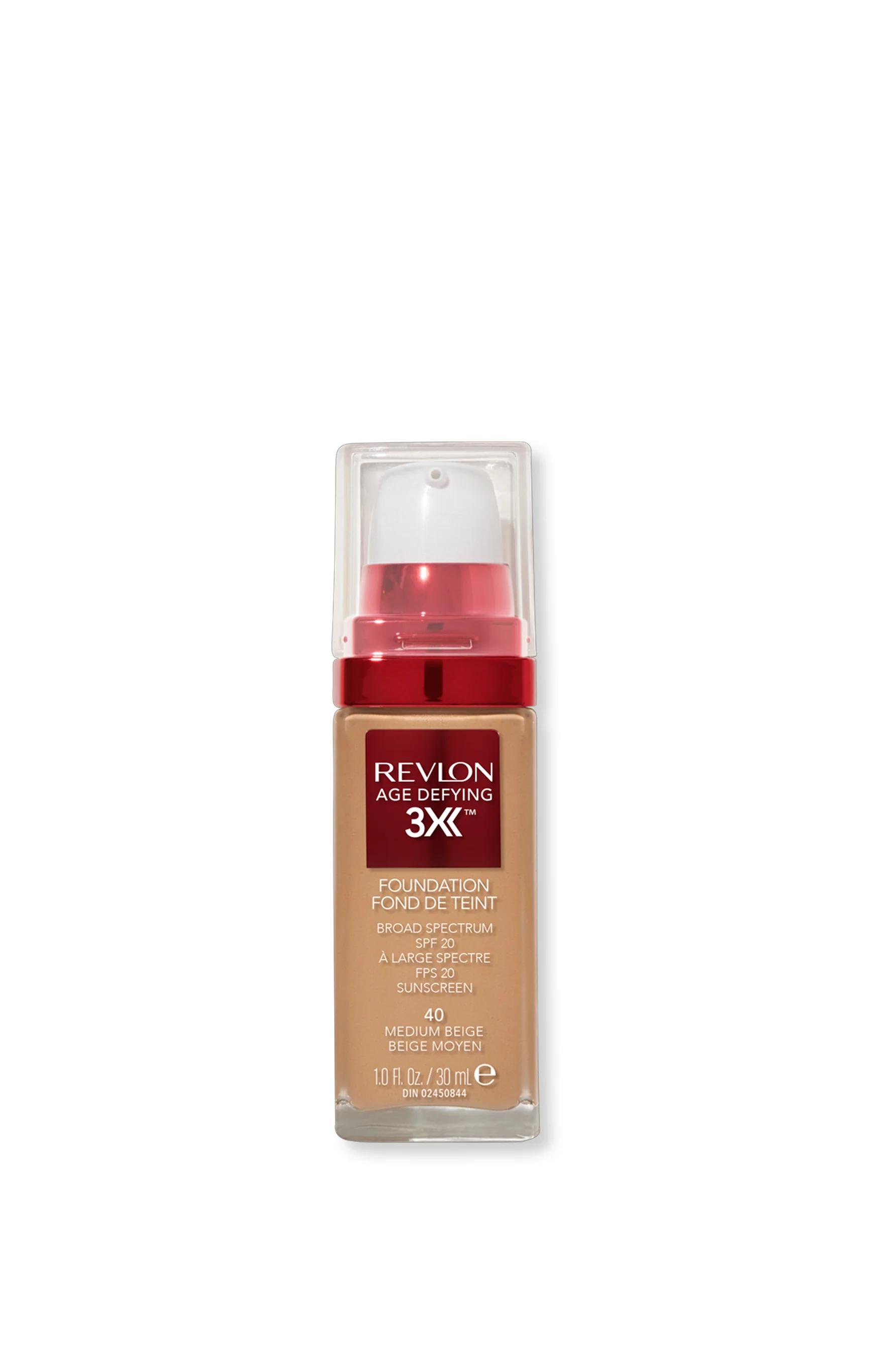 REVLON Age Defying 3X Foundation Medium Beige