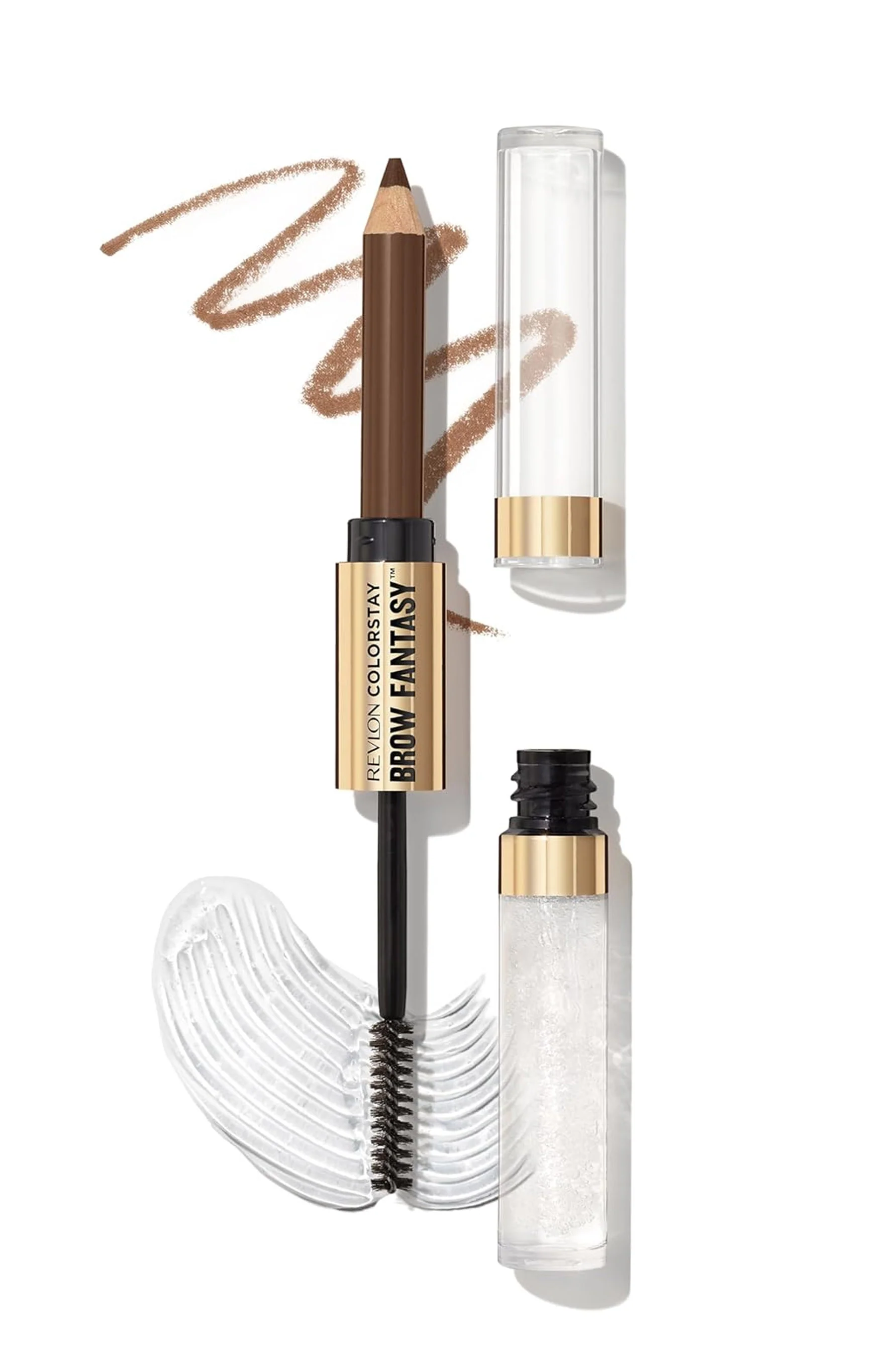 REVLON ColorStay Brow Fantasy Pencil & Gel Soft Brown