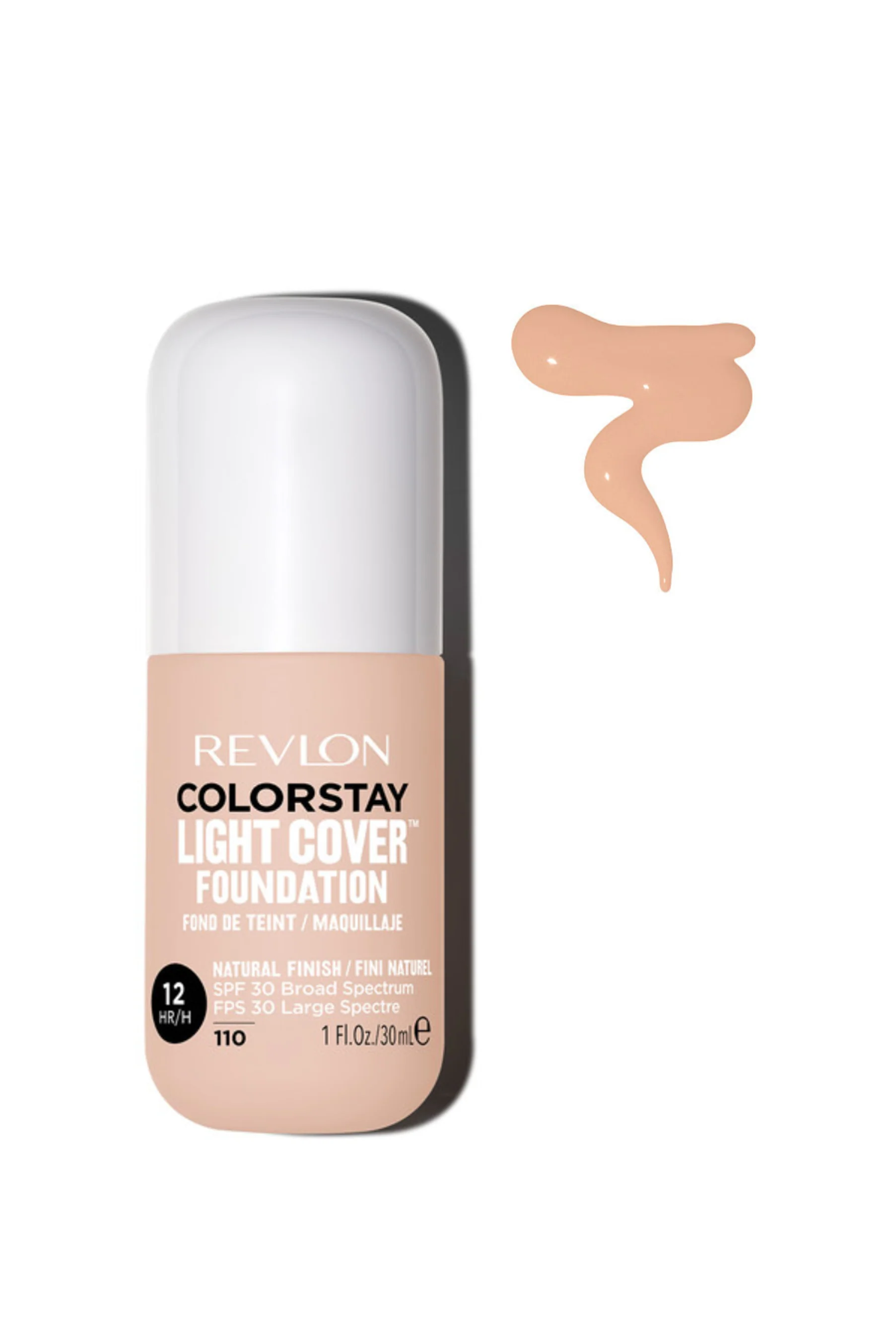 REVLON ColorStay Light Cover Foundation Ivory 110 30ml