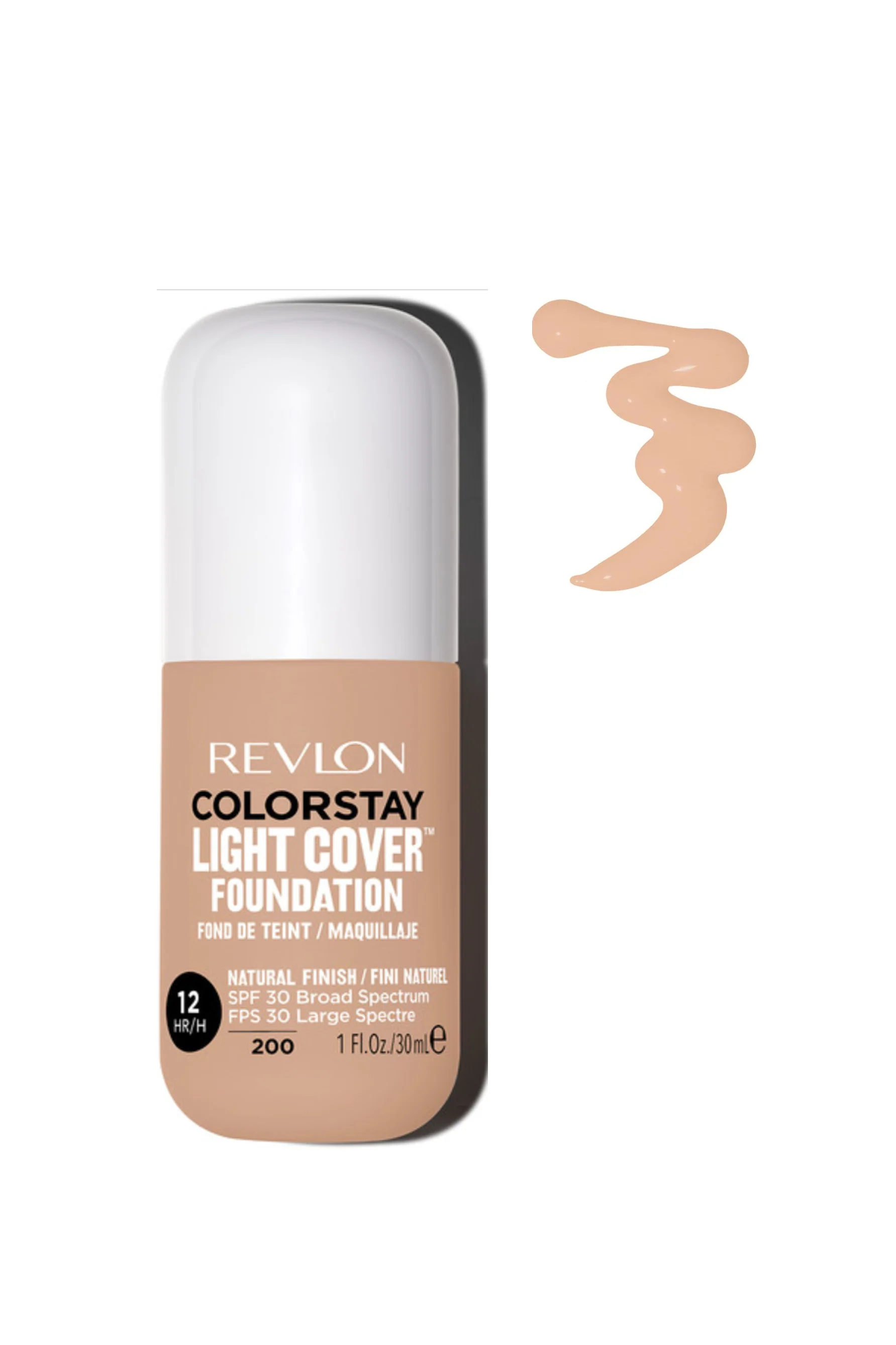 REVLON ColorStay Light Cover Foundation Nude 200 30ml