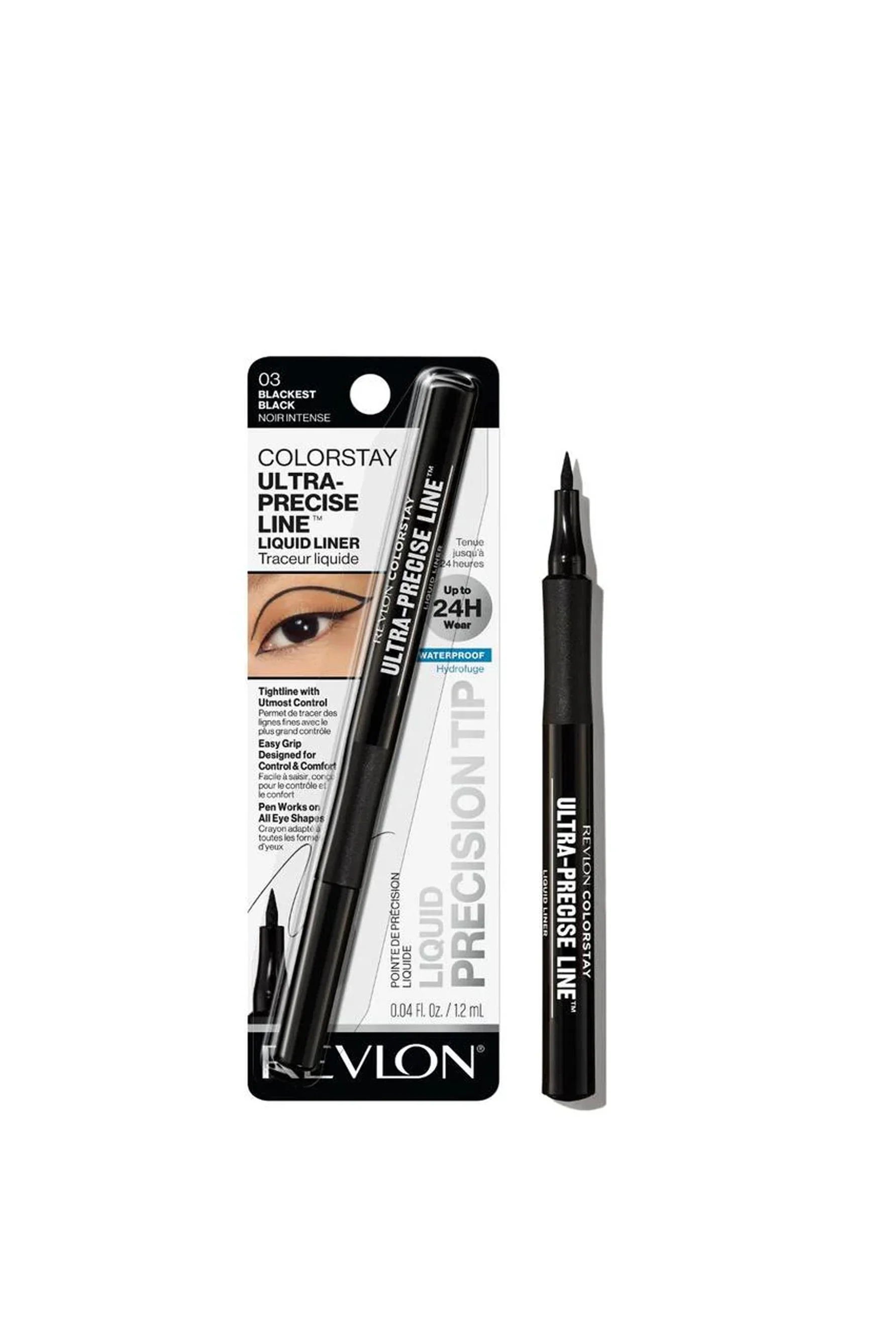 REVLON ColorStay Ultra-Precise Line Liquid Liner Blackest Black 6g