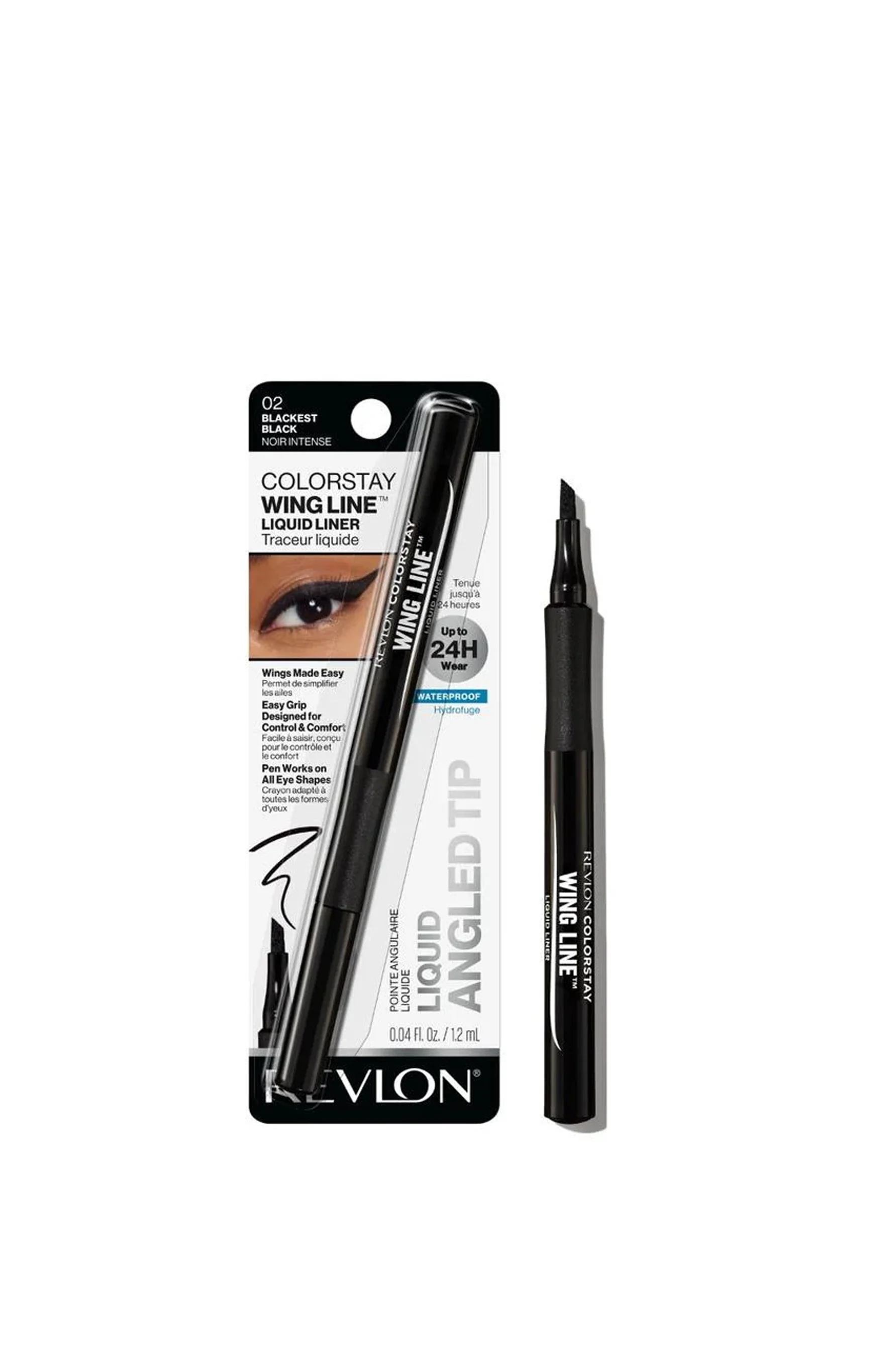 REVLON ColorStay Wing Line Liquid Liner Blackest Black