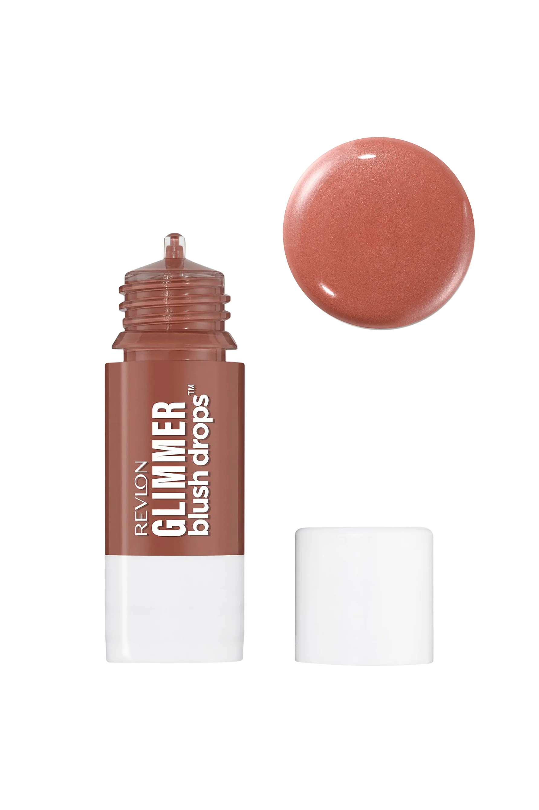 REVLON Glimmer Blush Drops Coralicious