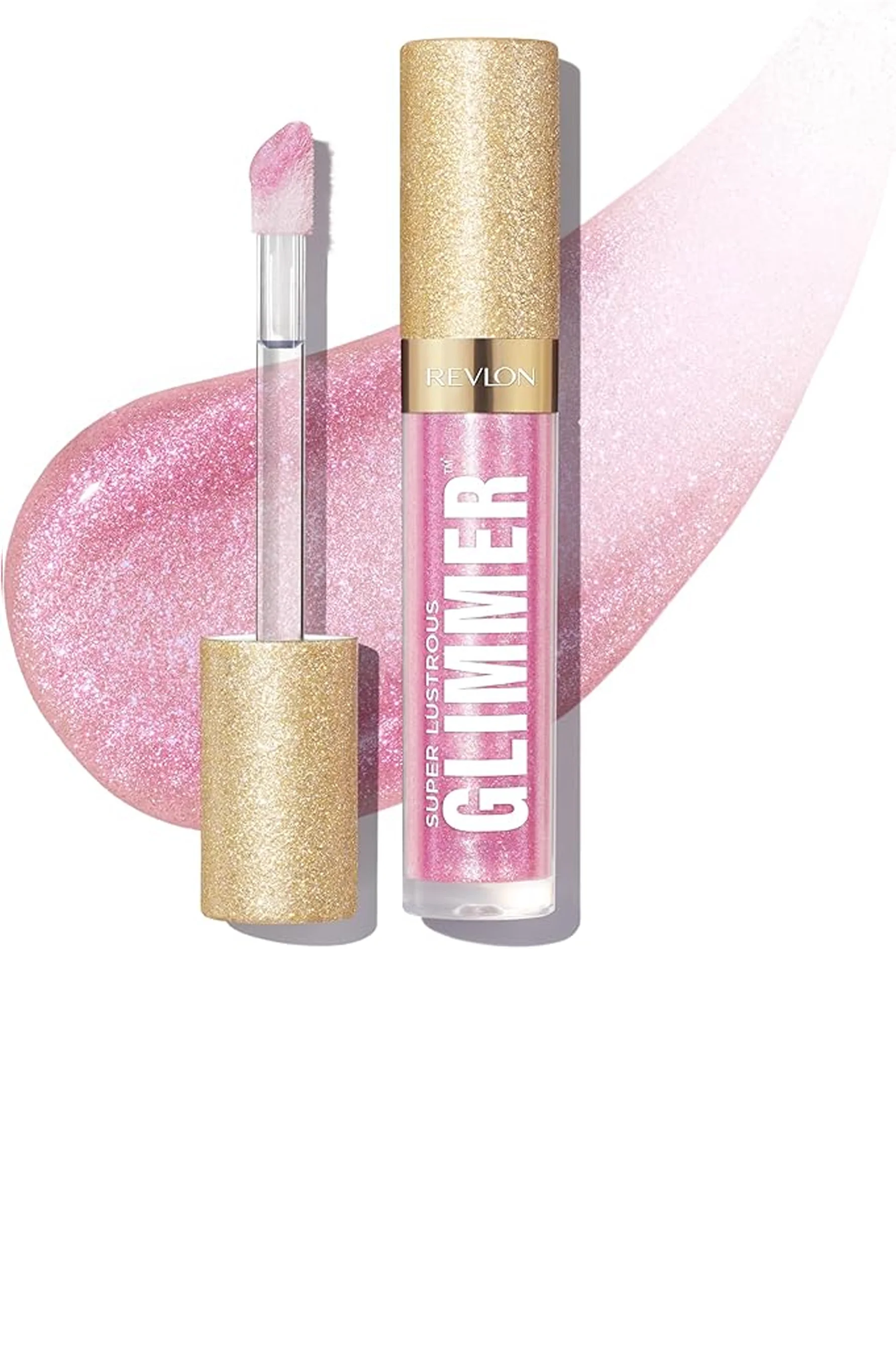 REVLON Super Lustrous Glimmer Gloss Pink Prisma