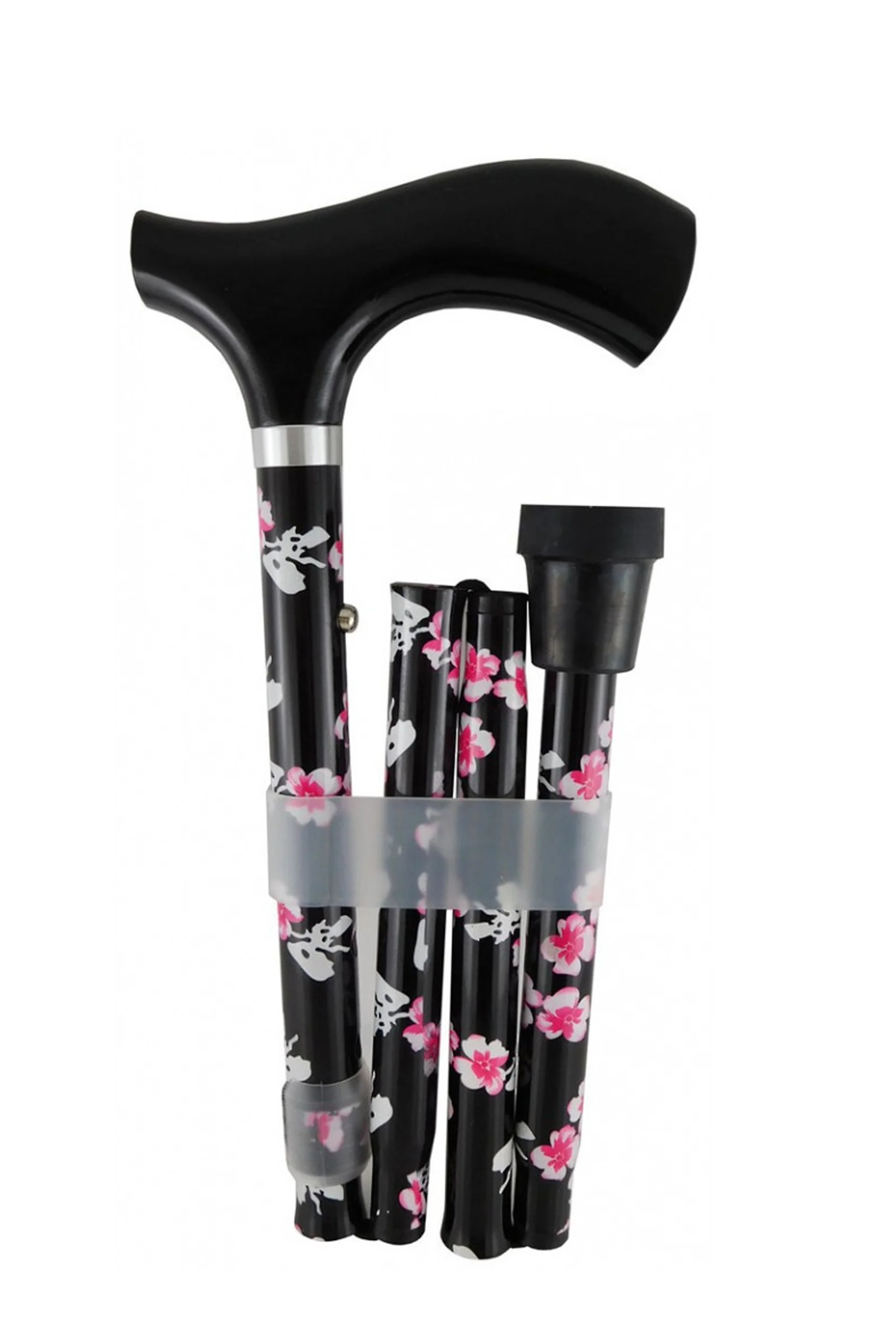 SURGICAL BASICS Walking Stick Folding Blossom 76-88cm