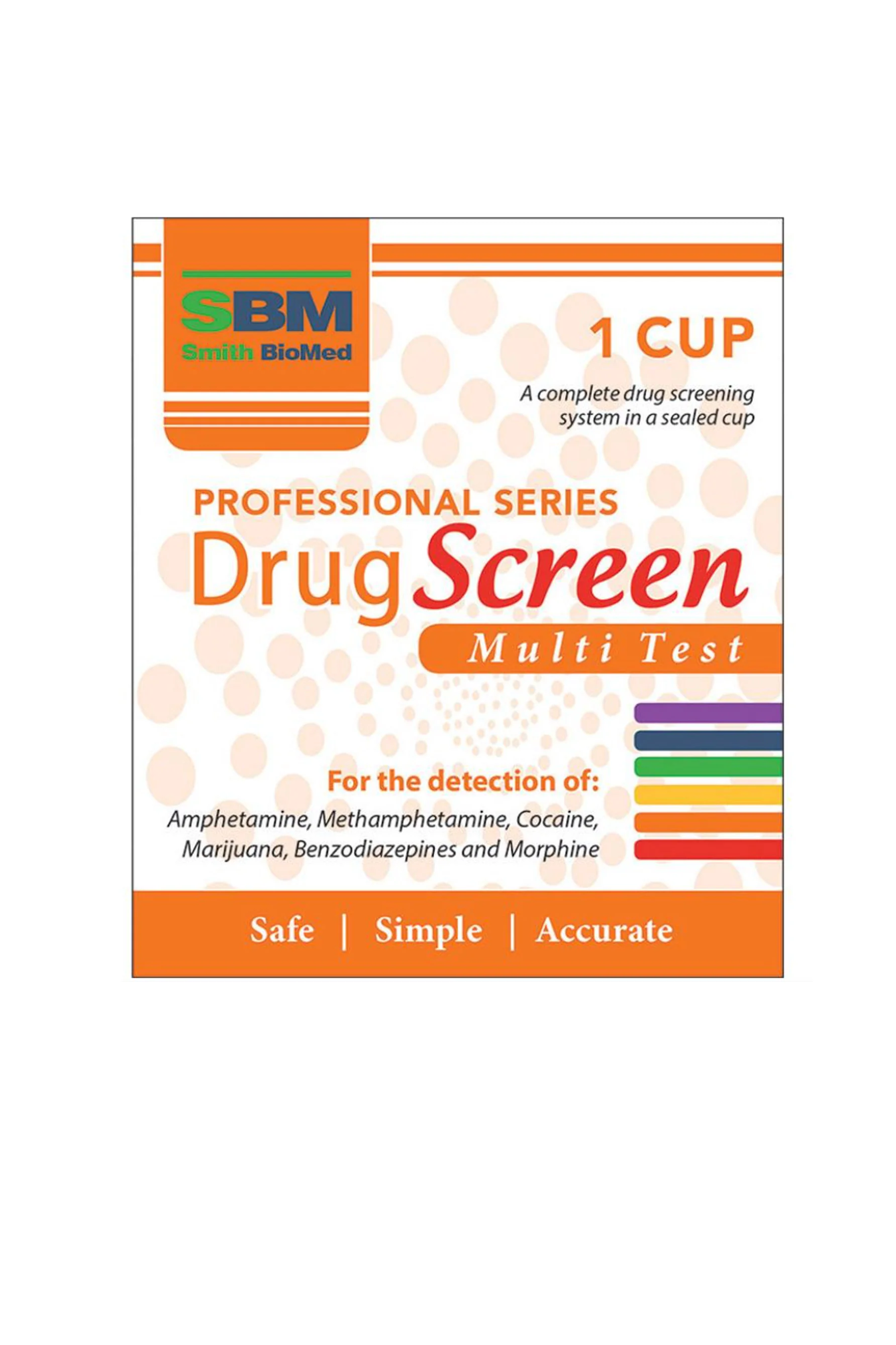 SBM 6 Drugs Test Integrated Cup