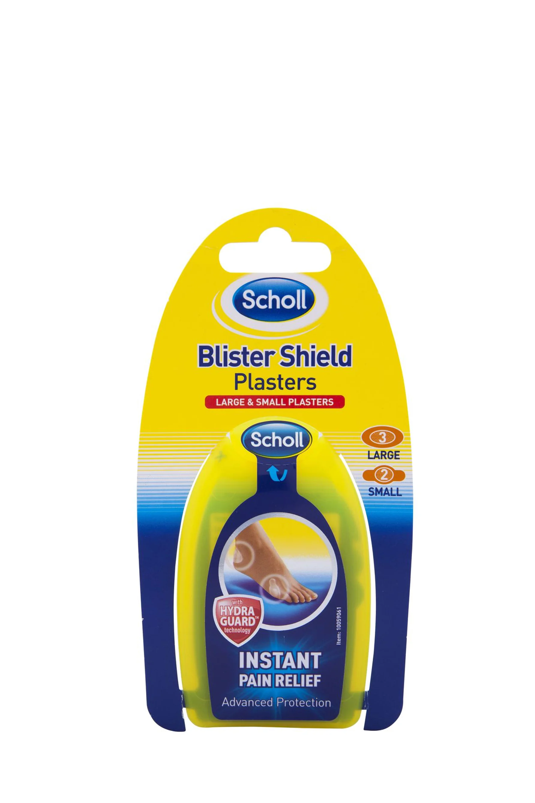 SCHOLL Blister Shield Plasters 5 Assorted Sizes