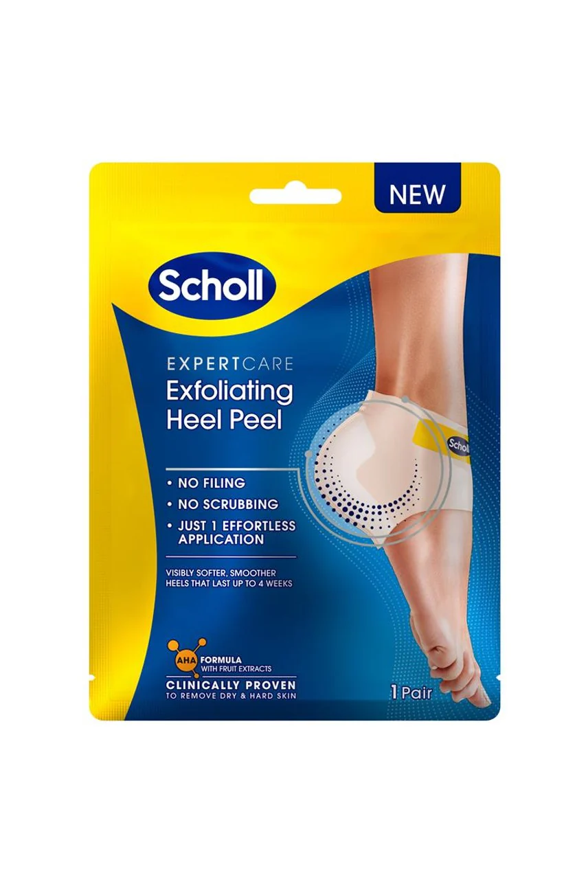 Scholl Exfoliating Heel Peel 1 Pair