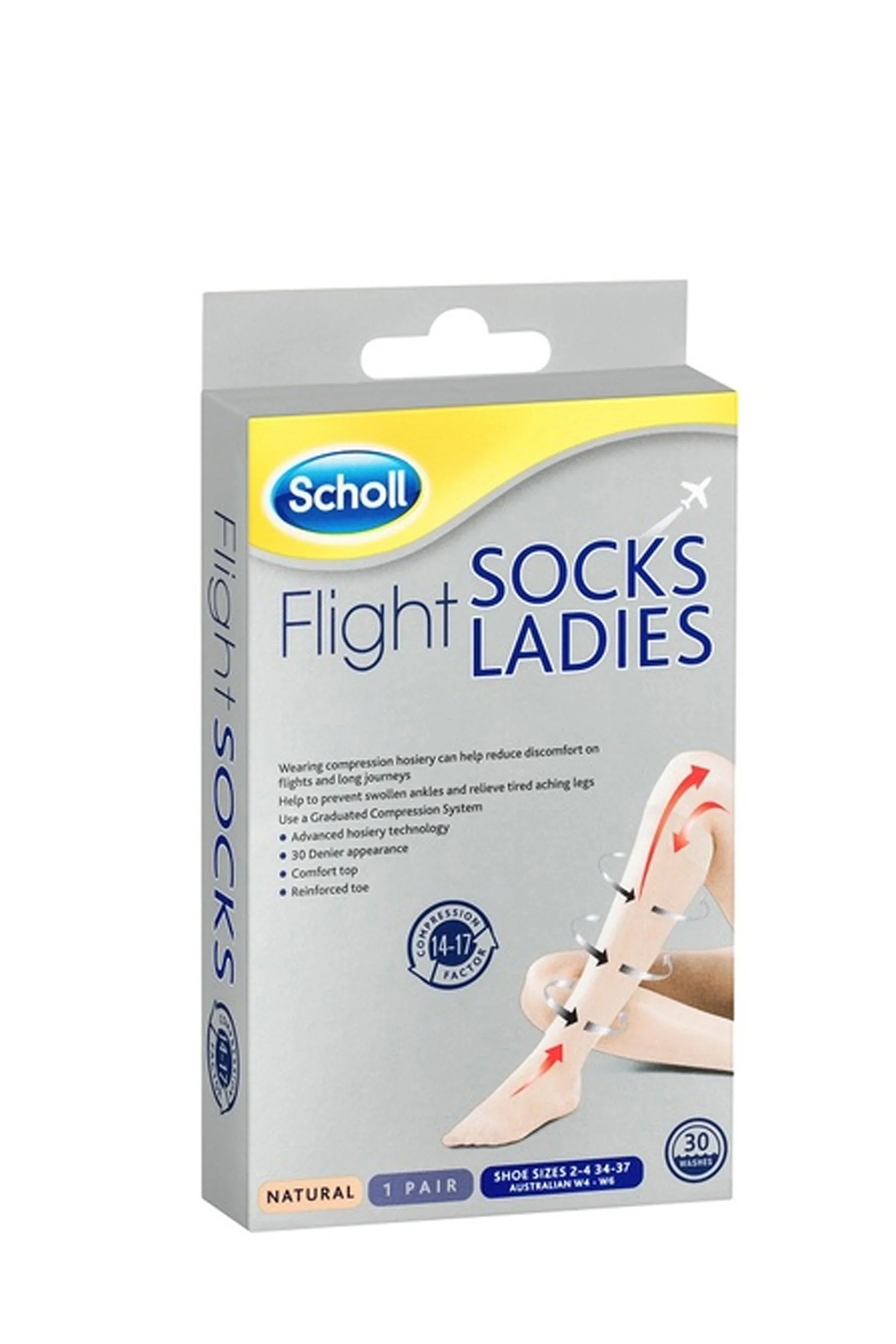 SCHOLL Flight Sock Lady 34-37 ( 6-8)