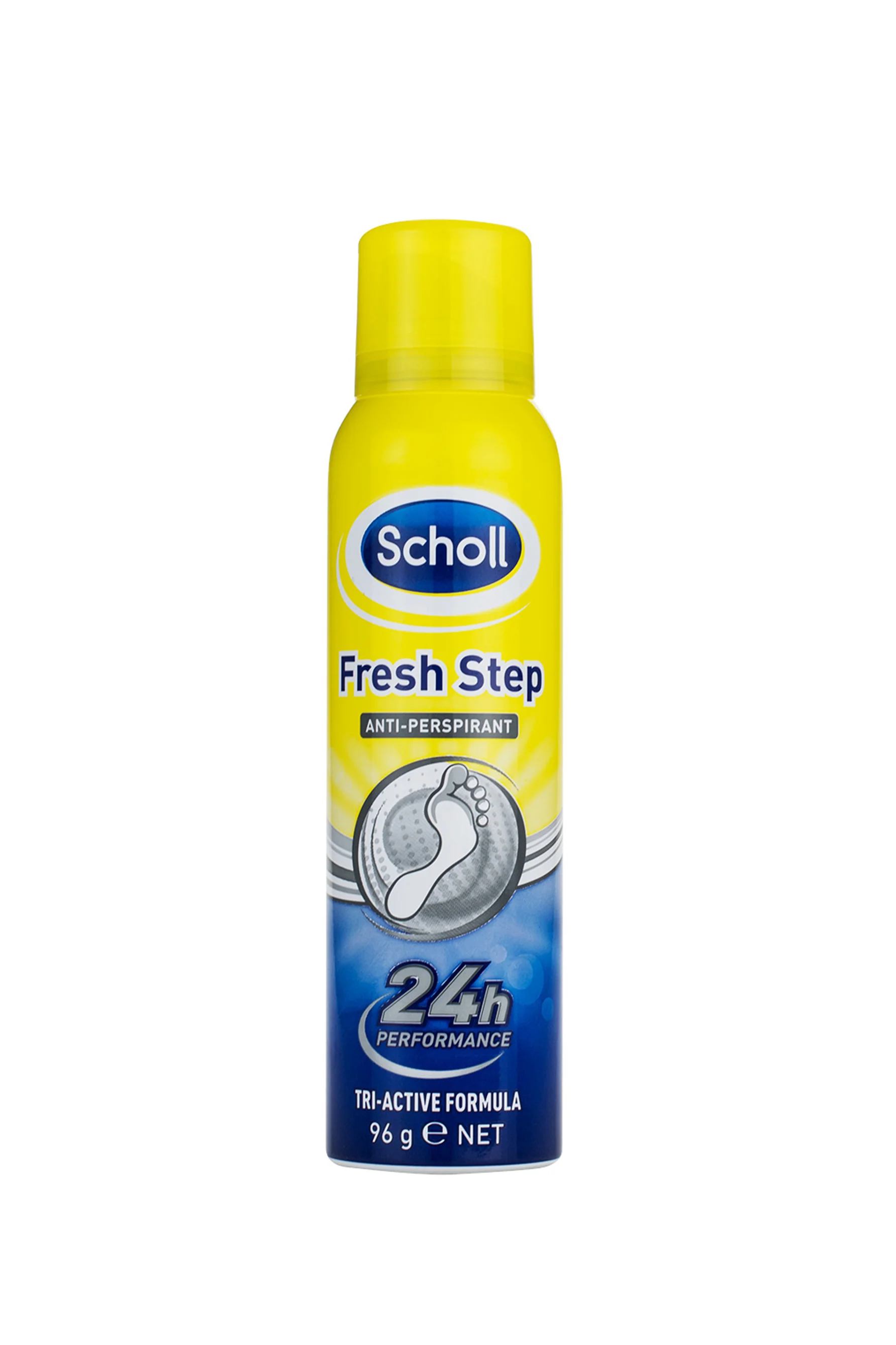 SCHOLL Fresh Step Antiperspirant Spray 96g