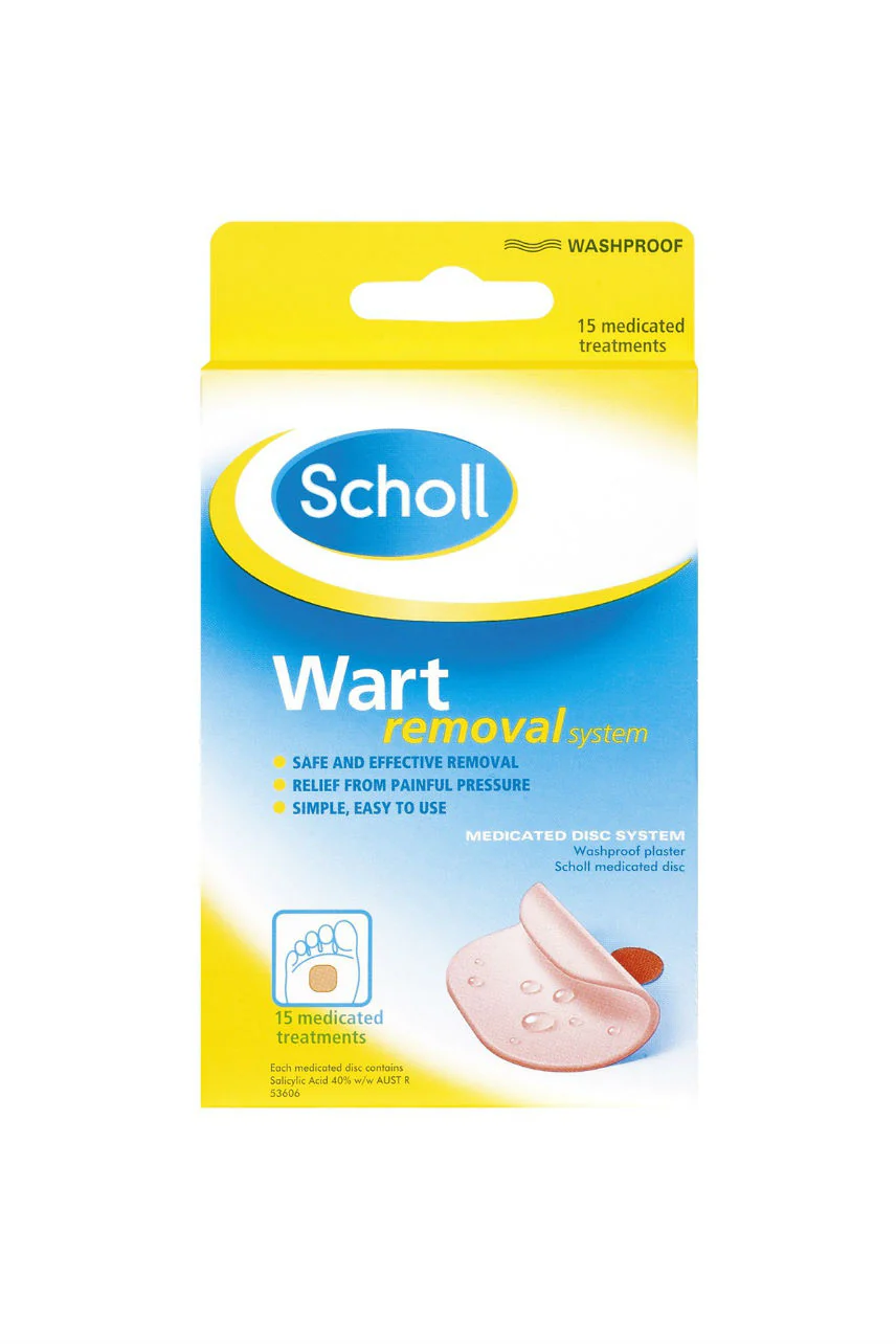 SCHOLL Wart Removal System Washproof 15s
