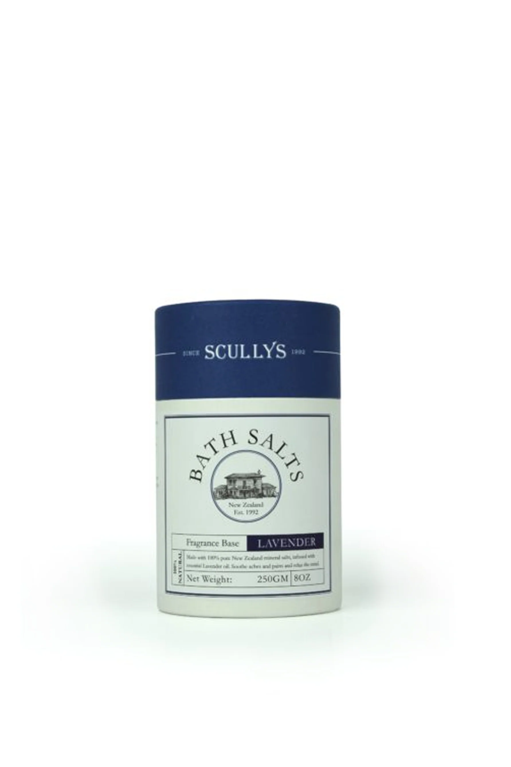 SCULLYS Lavender Bath Salts 250gm