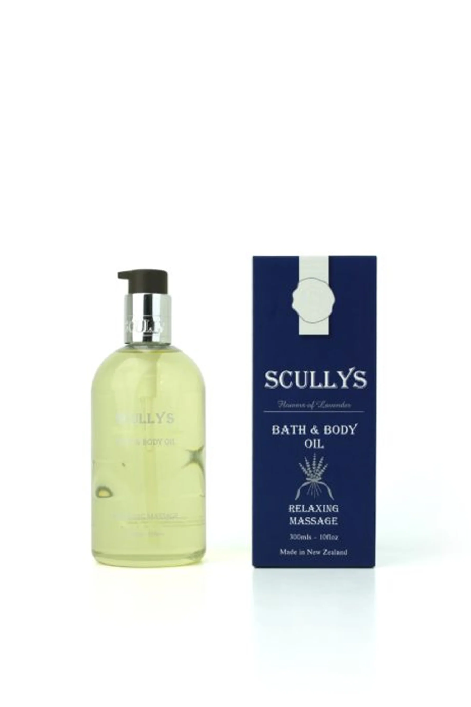 SCULLYS Lavender Bath and Body Oil 300ml