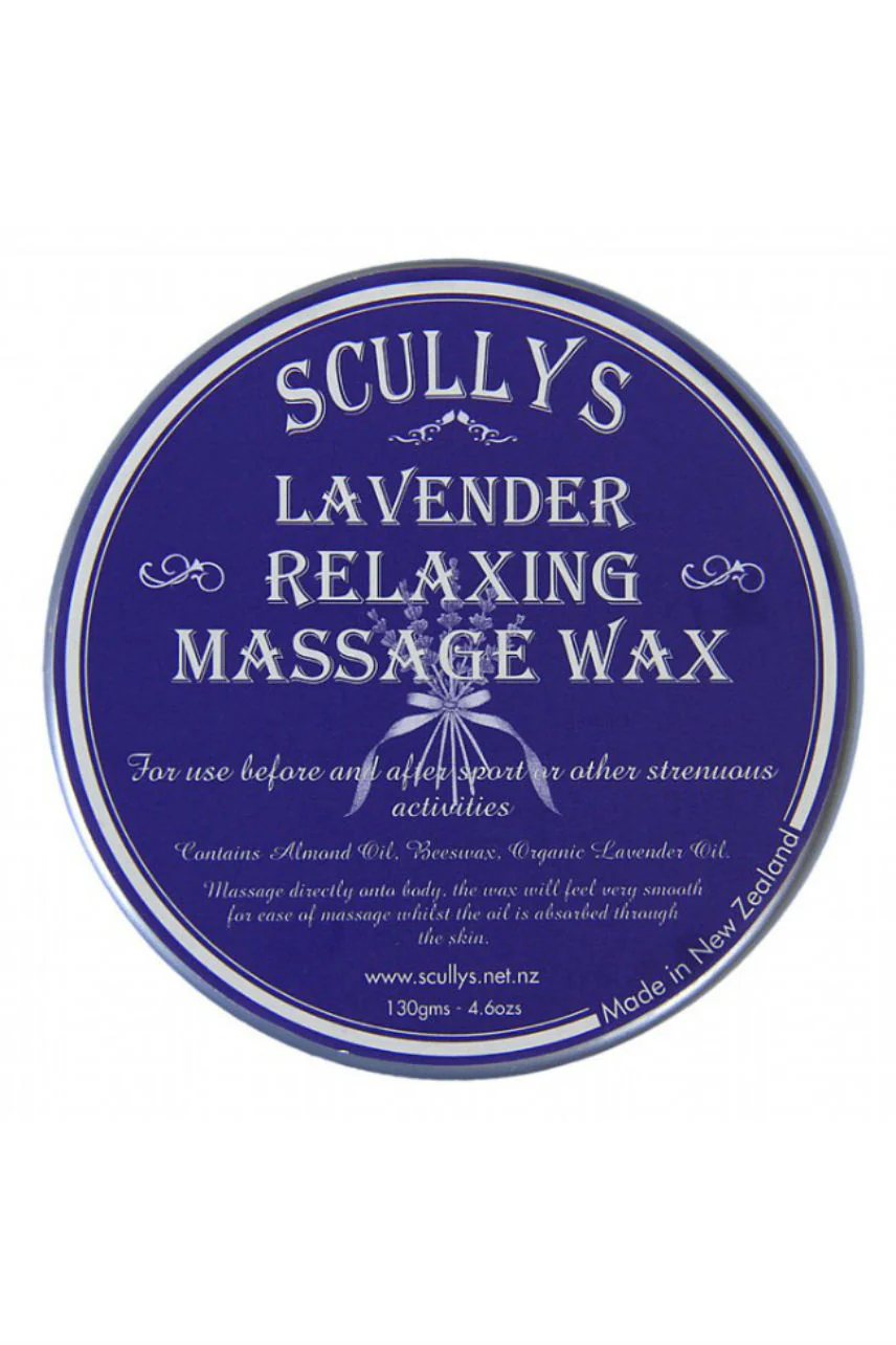 SCULLYS Lavender Relaxing Massage Wax