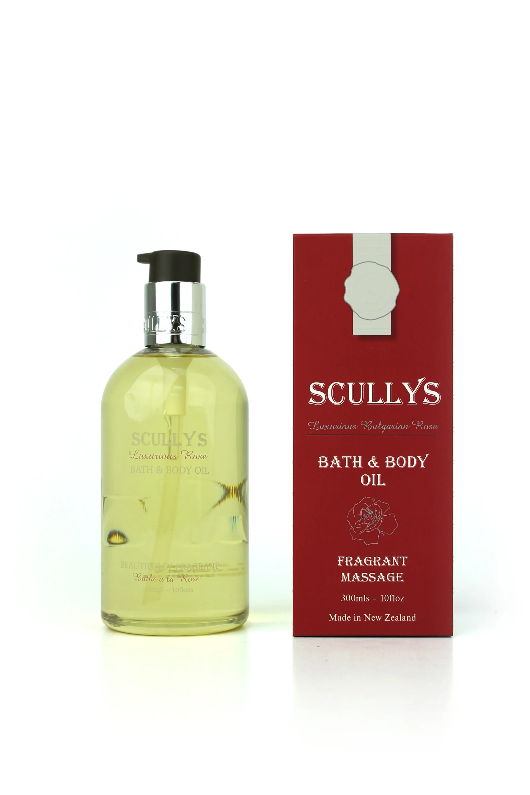 SCULLYS Rose Bath & Body Oil 300ml