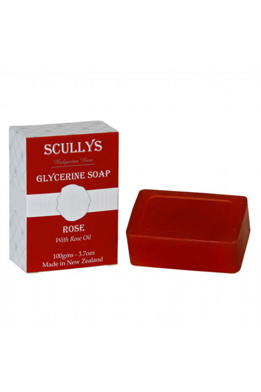 SCULLYS Rose Glycerine Soap