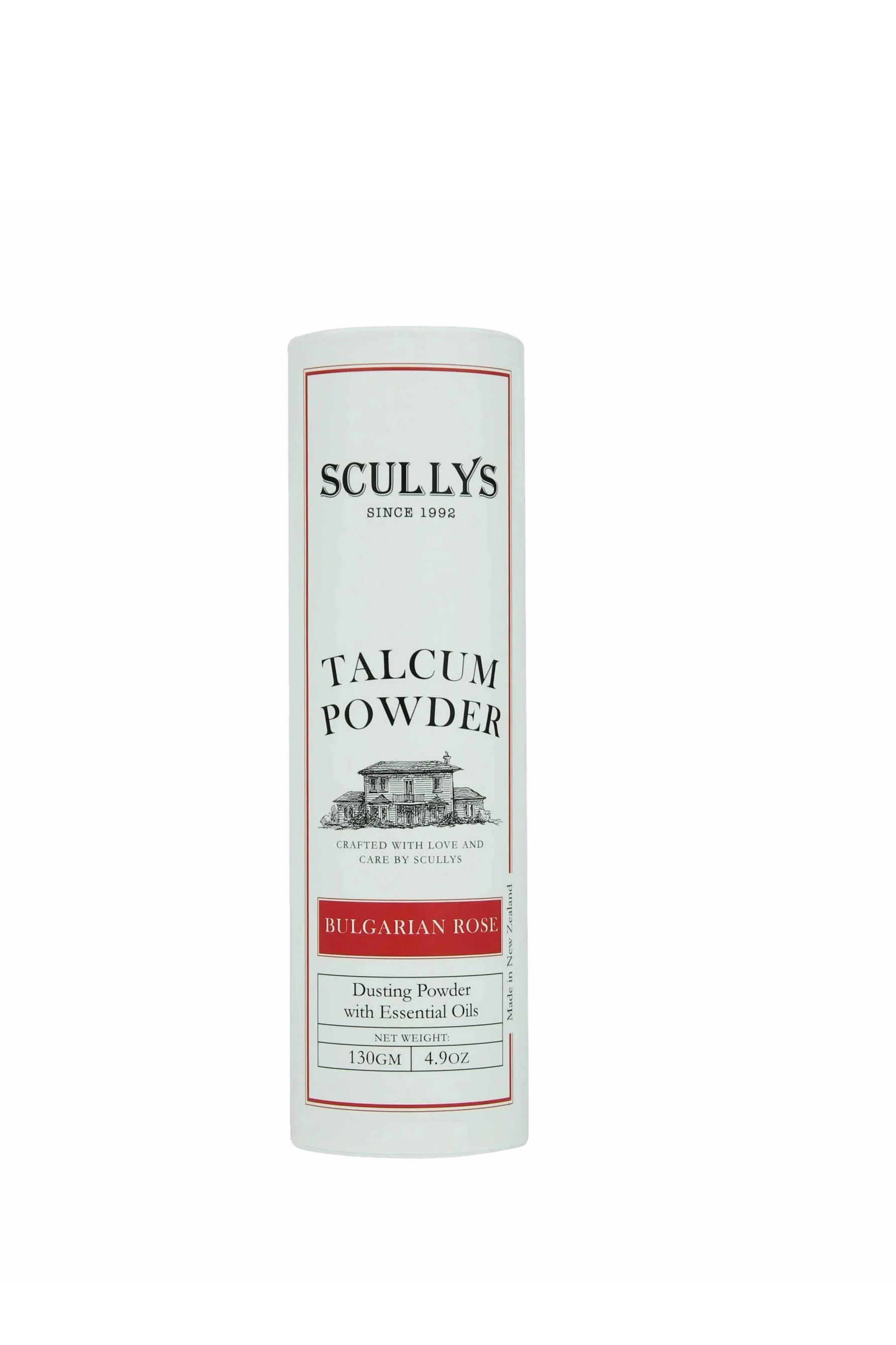 SCULLYS Rose Talcum Powder 130g