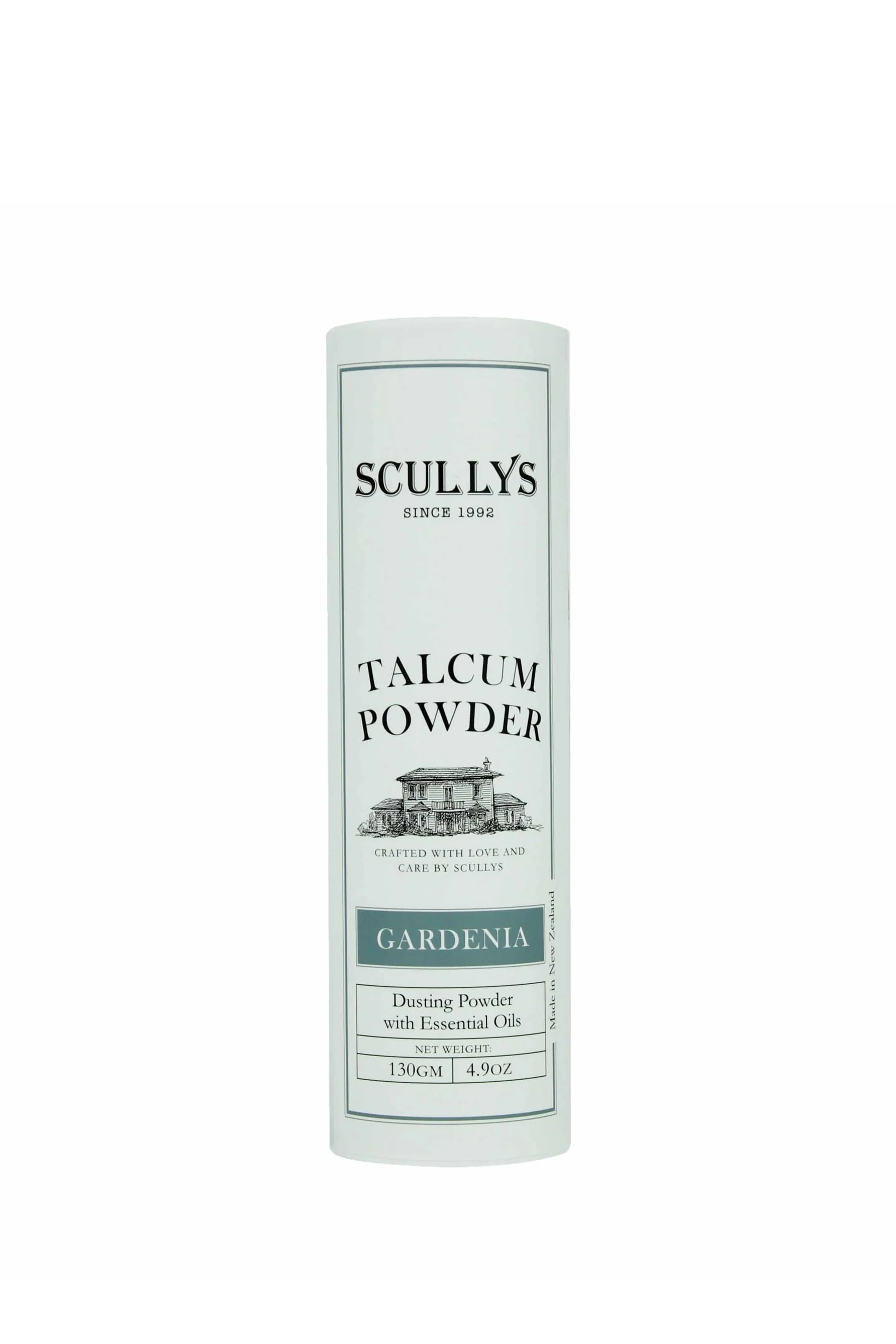 SCULLYS White Gardenia Talcum Powder 130gm