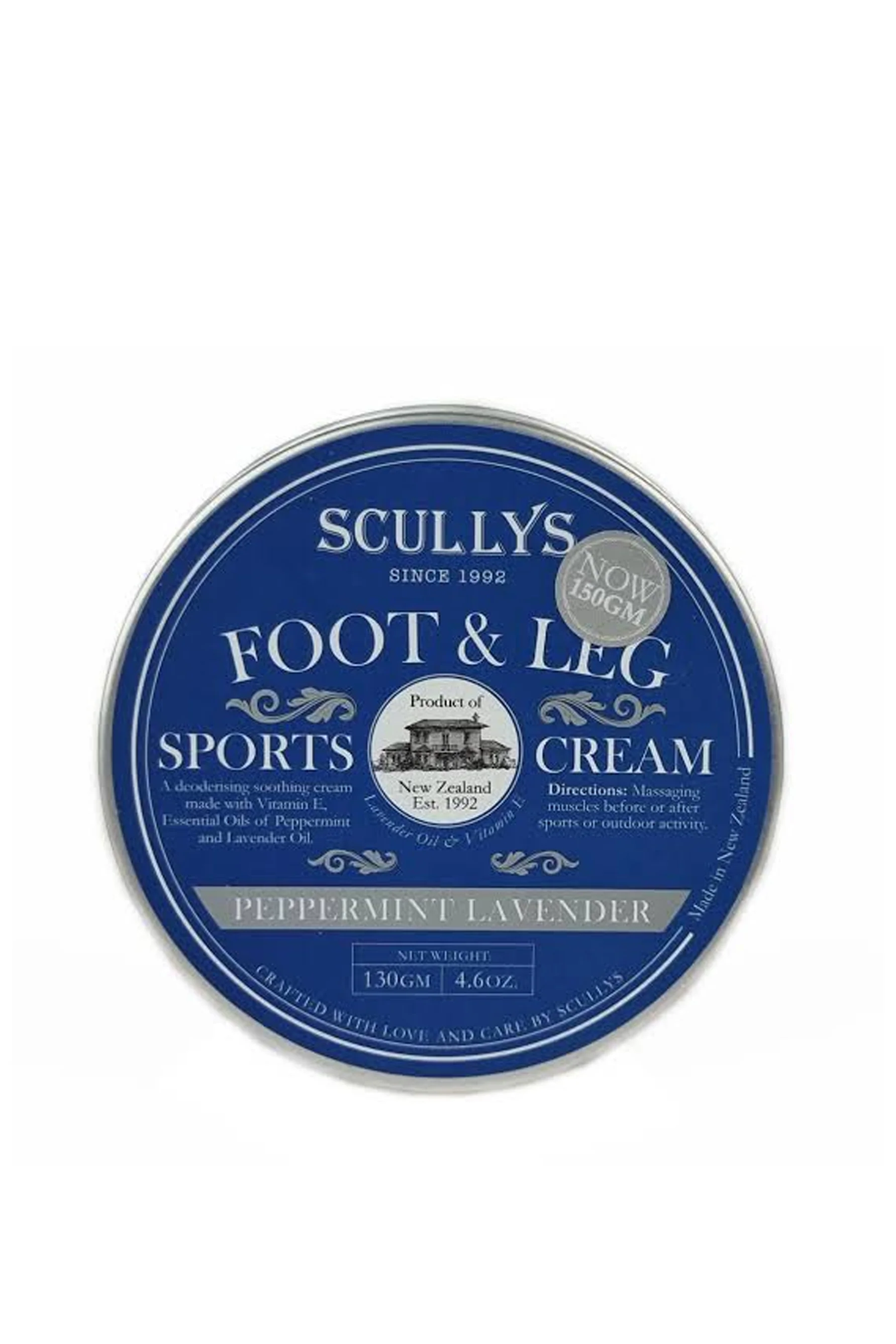 SCULLYS Lavender Foot & Leg Cream 150g