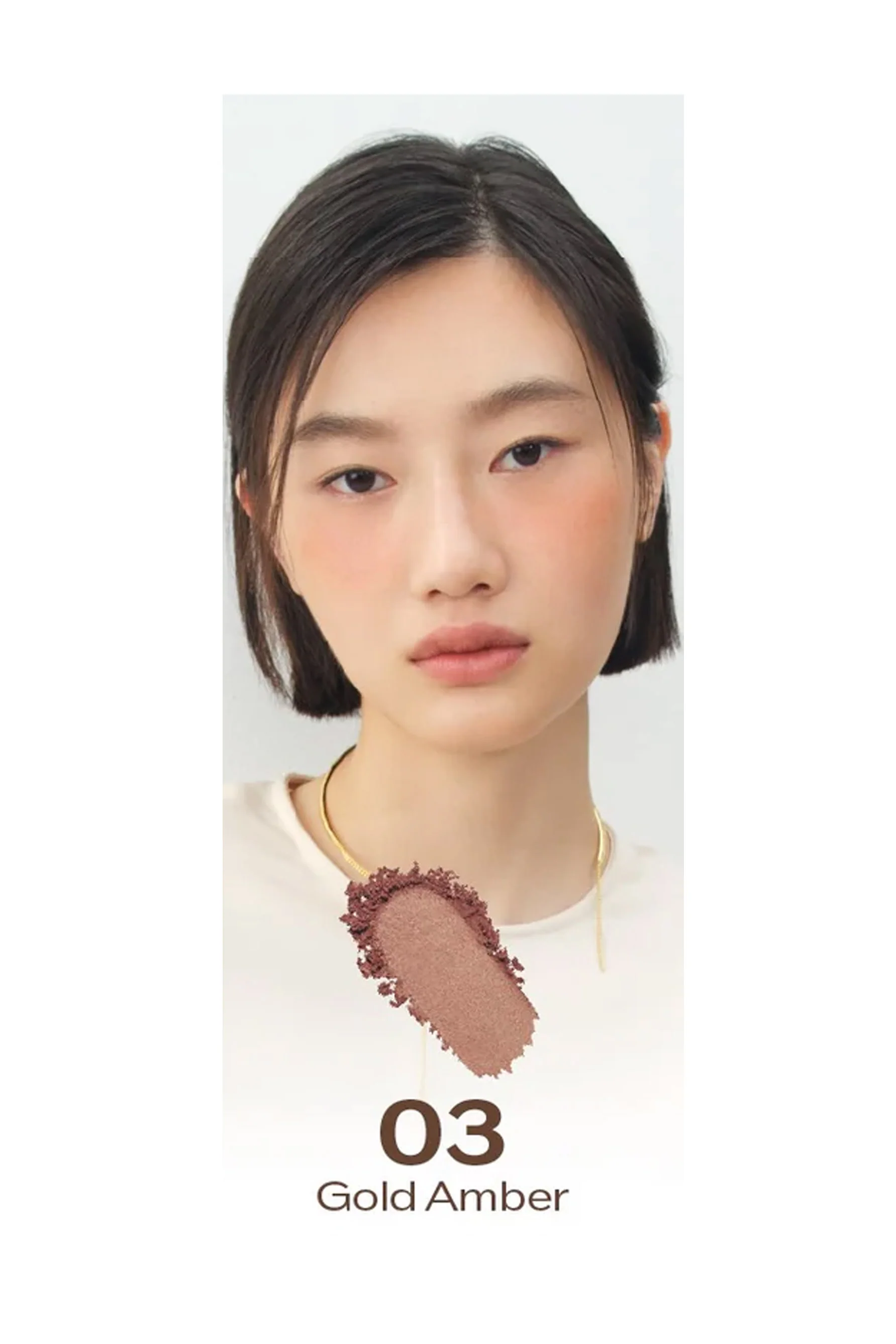 SHISEIDO Color + Glow Enhancer  03 Gold Amber 6g - Image 2