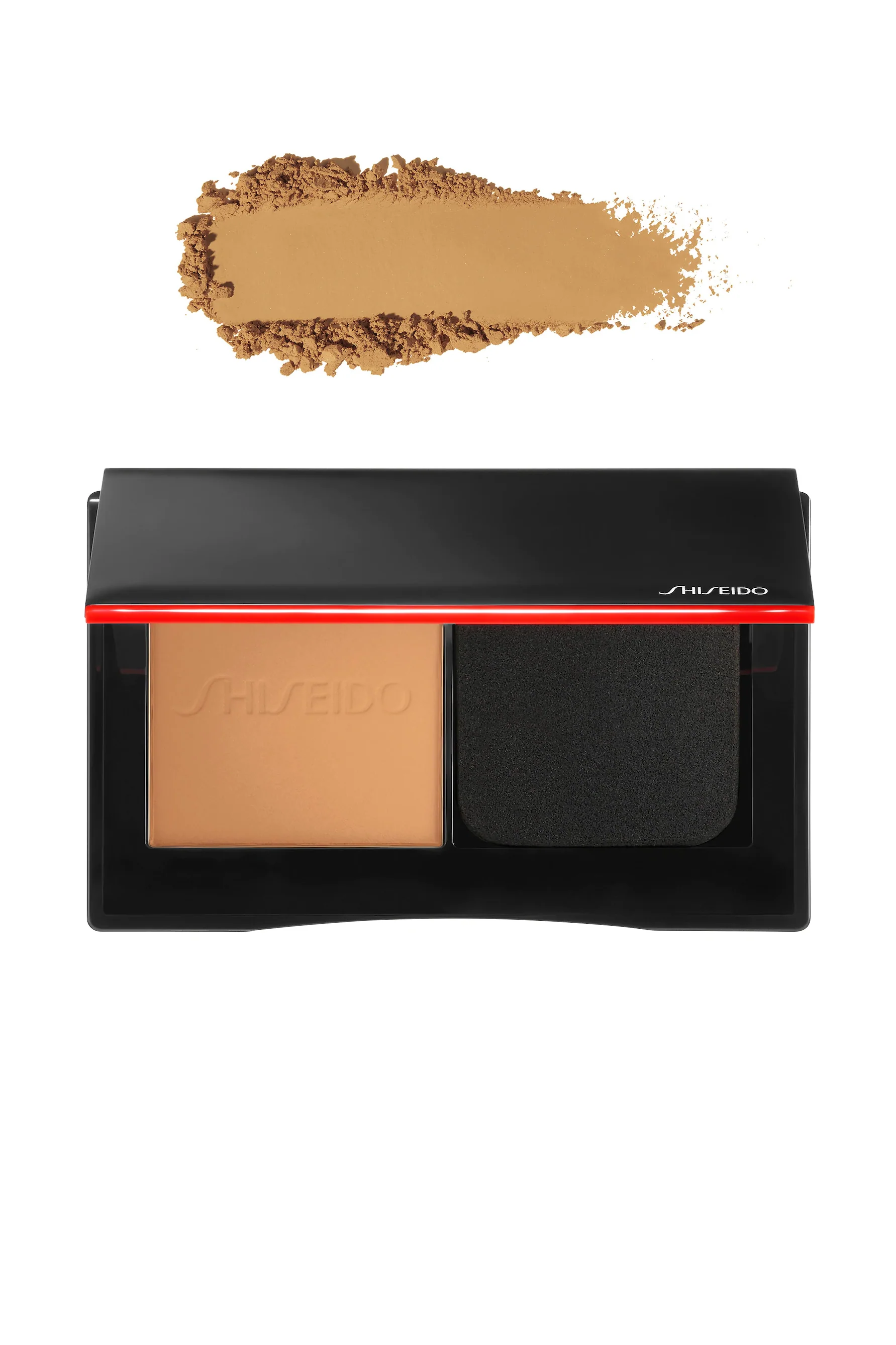 SHISEIDO Synchro Skin Self-Refreshing Custom Finish Powder Foundation 340 Oak