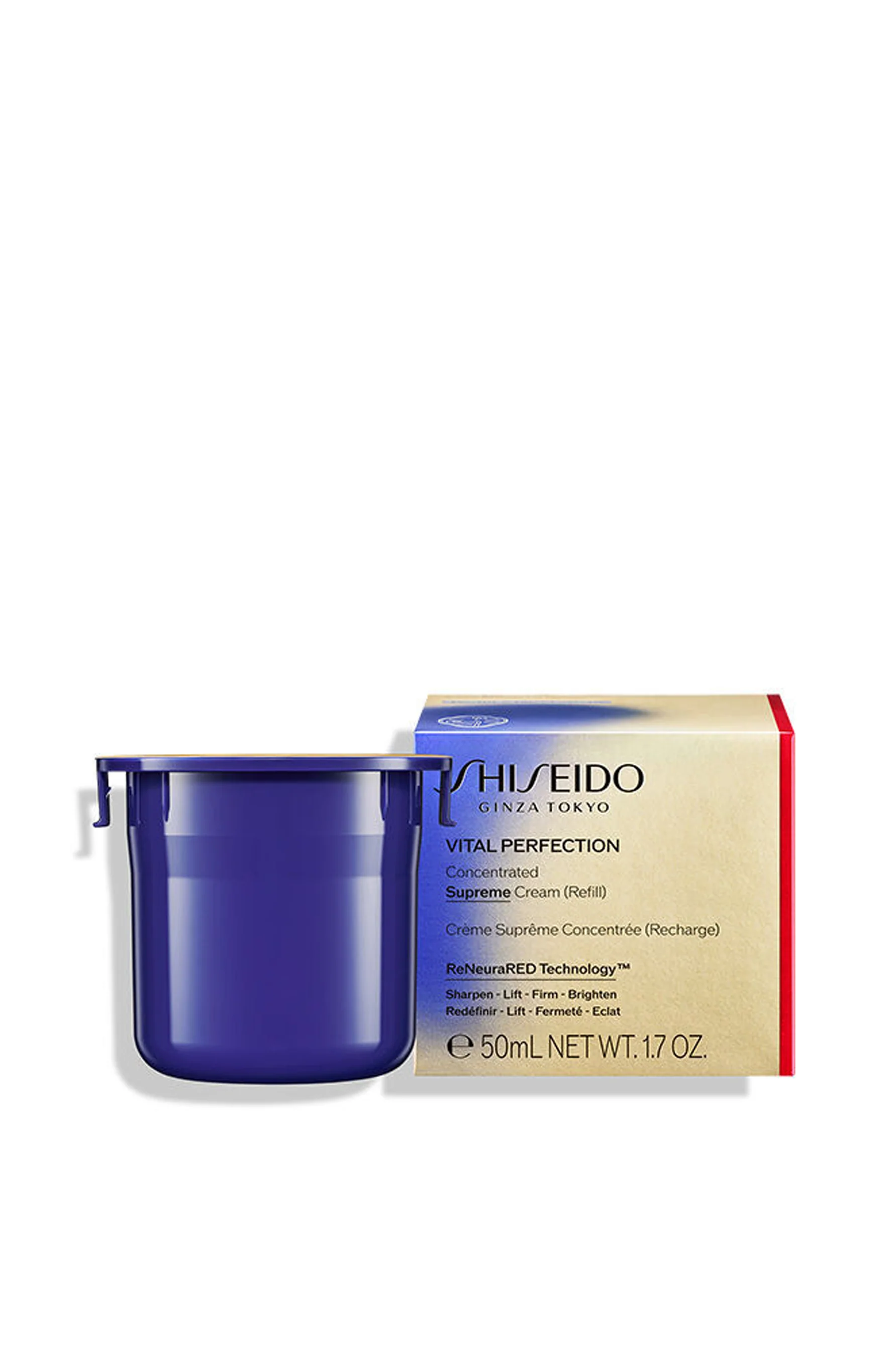 SHISEIDO Vital Perfection Concentrated Supreme Cream REFILL 50ml