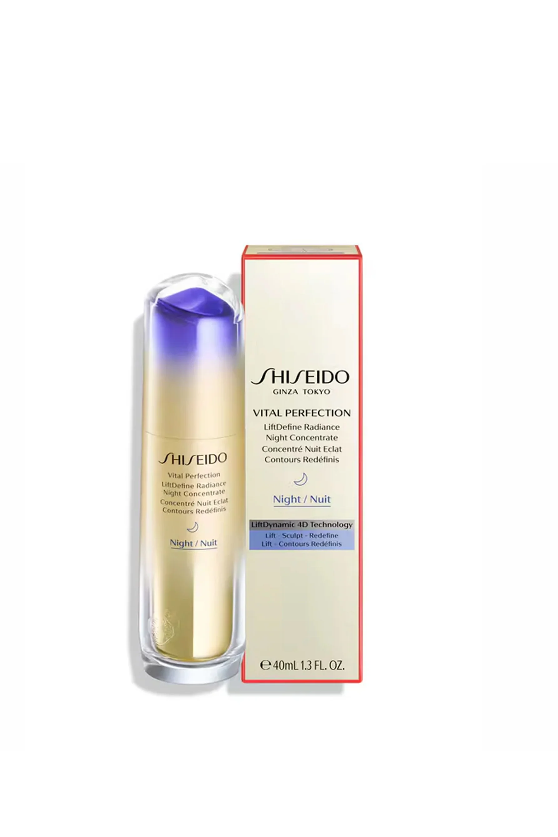 SHISEIDO Vital Perfection LiftDefine Radiance Night Concentrate 40ml