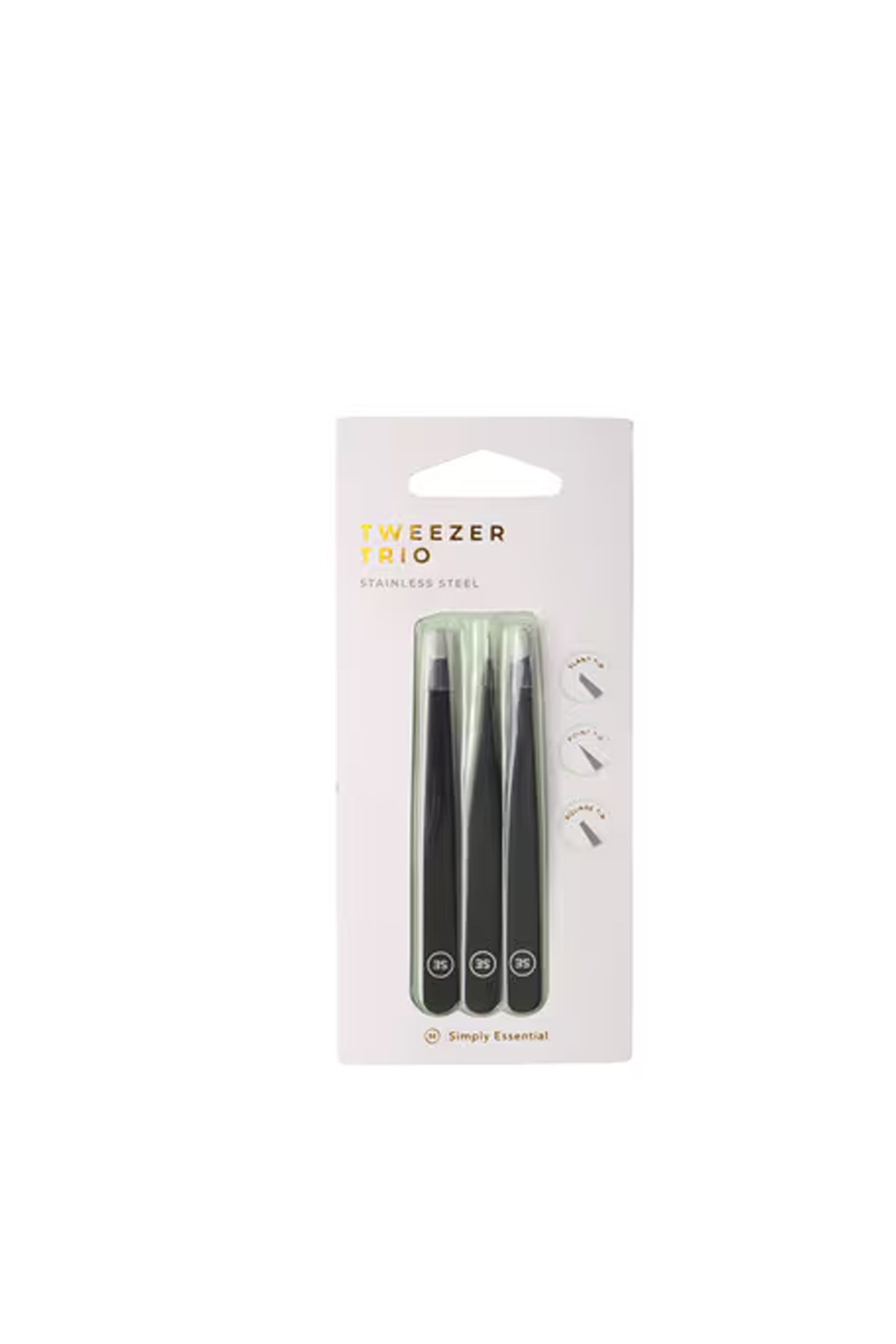 SIMPLY ESSENTIALS 20-2613 Tweezer Trio