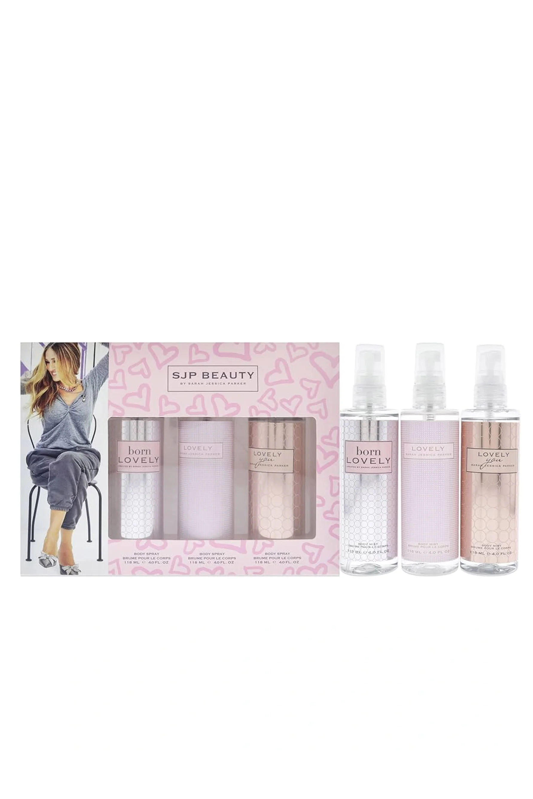 SARAH JESSICA PARKER Lovely Body Mist 3pc Gift Set