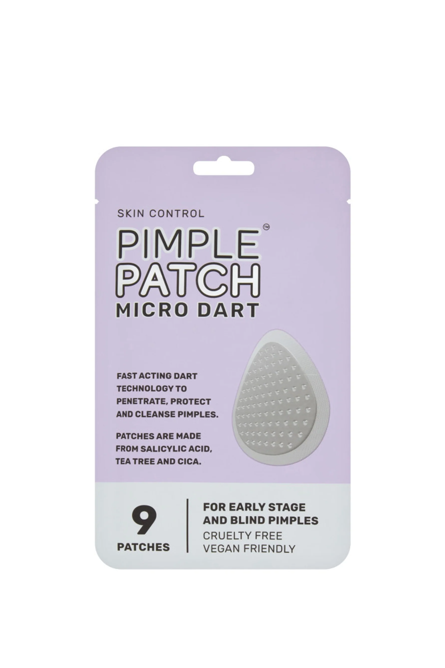 SKIN CONTROL Micro Dart Pimple Patch 9pk