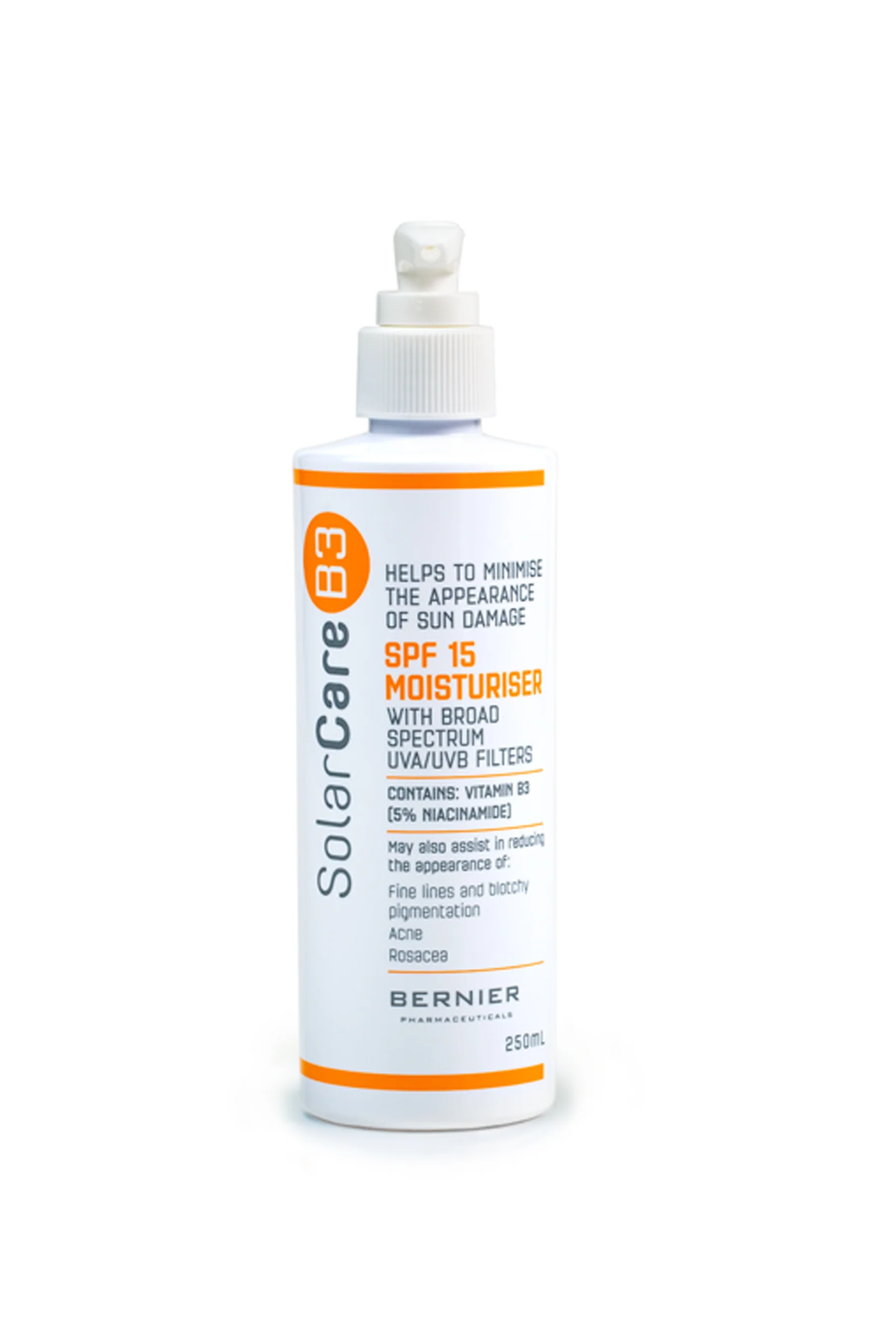 SOLARCARE B3 Moisturiser SPF15 250ml