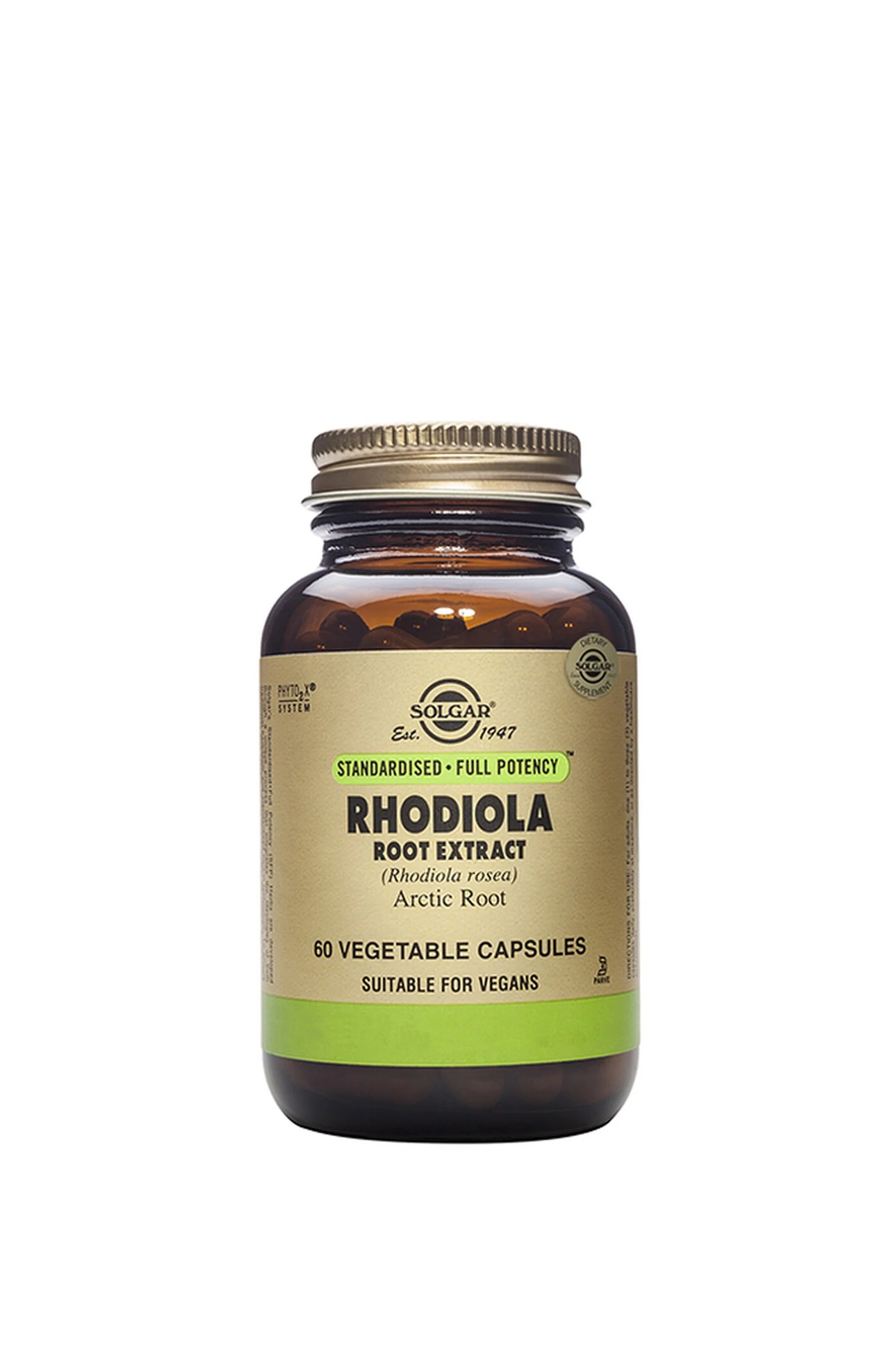 SOLGAR Rhodiola Root Extract 60 Capsules