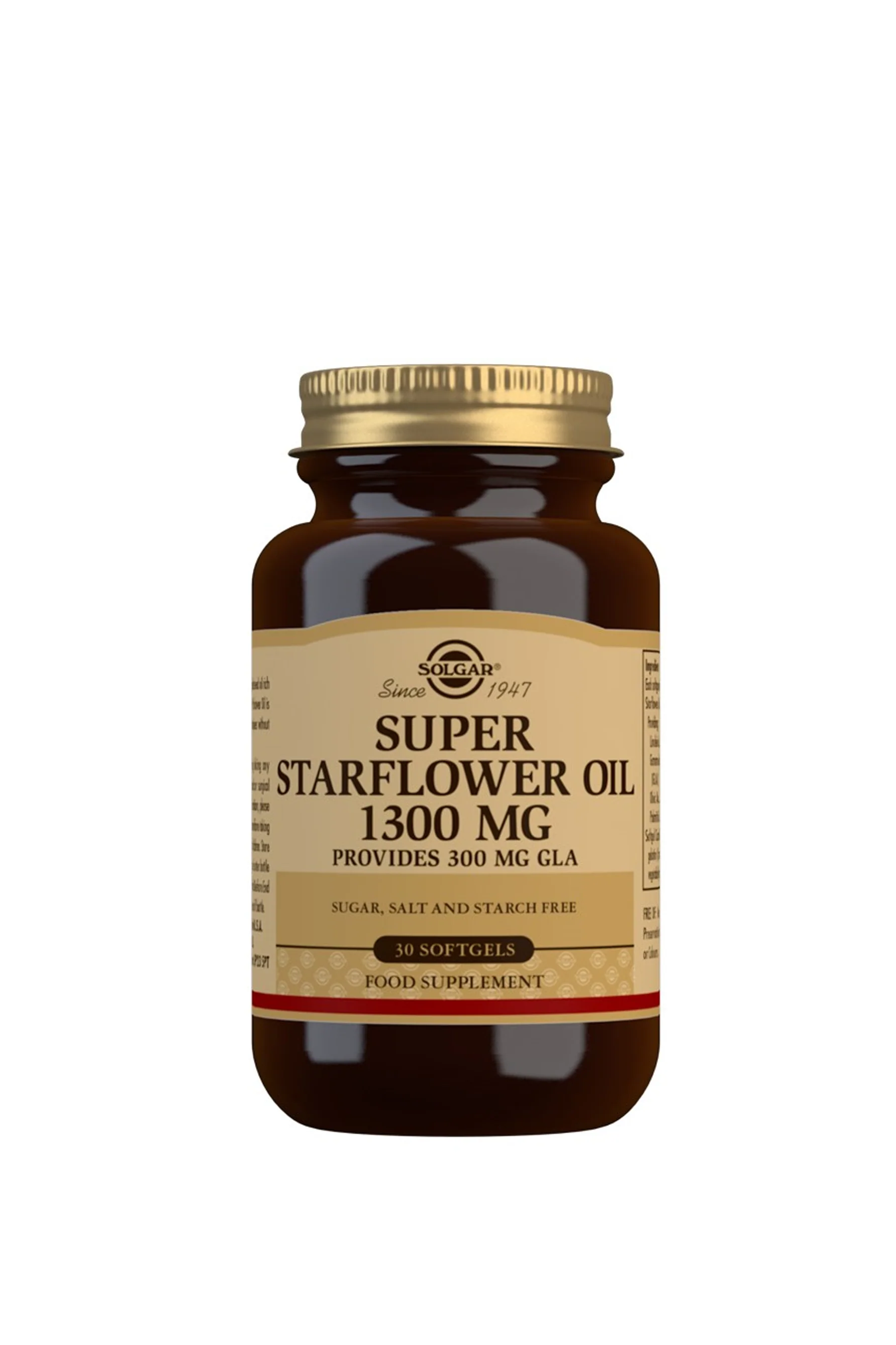 SOLGAR Super Starflower 1300mg 30 Soft Gels